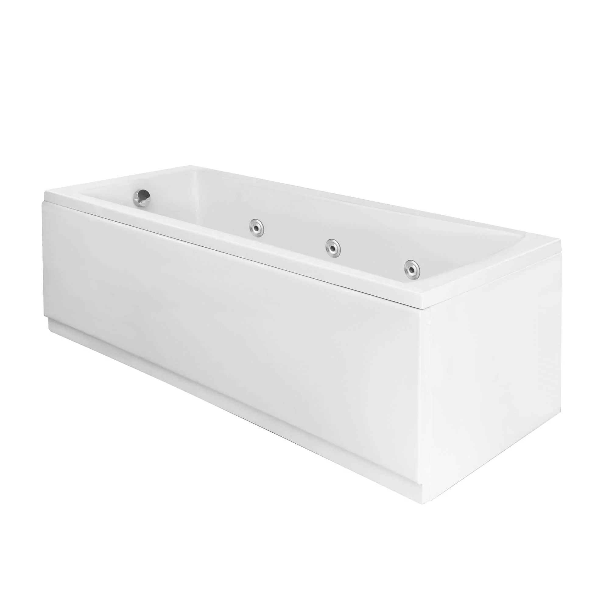 1700 x 700mm Riverside Whirlpool & Hydrotherapy Spa Bath - Image 5