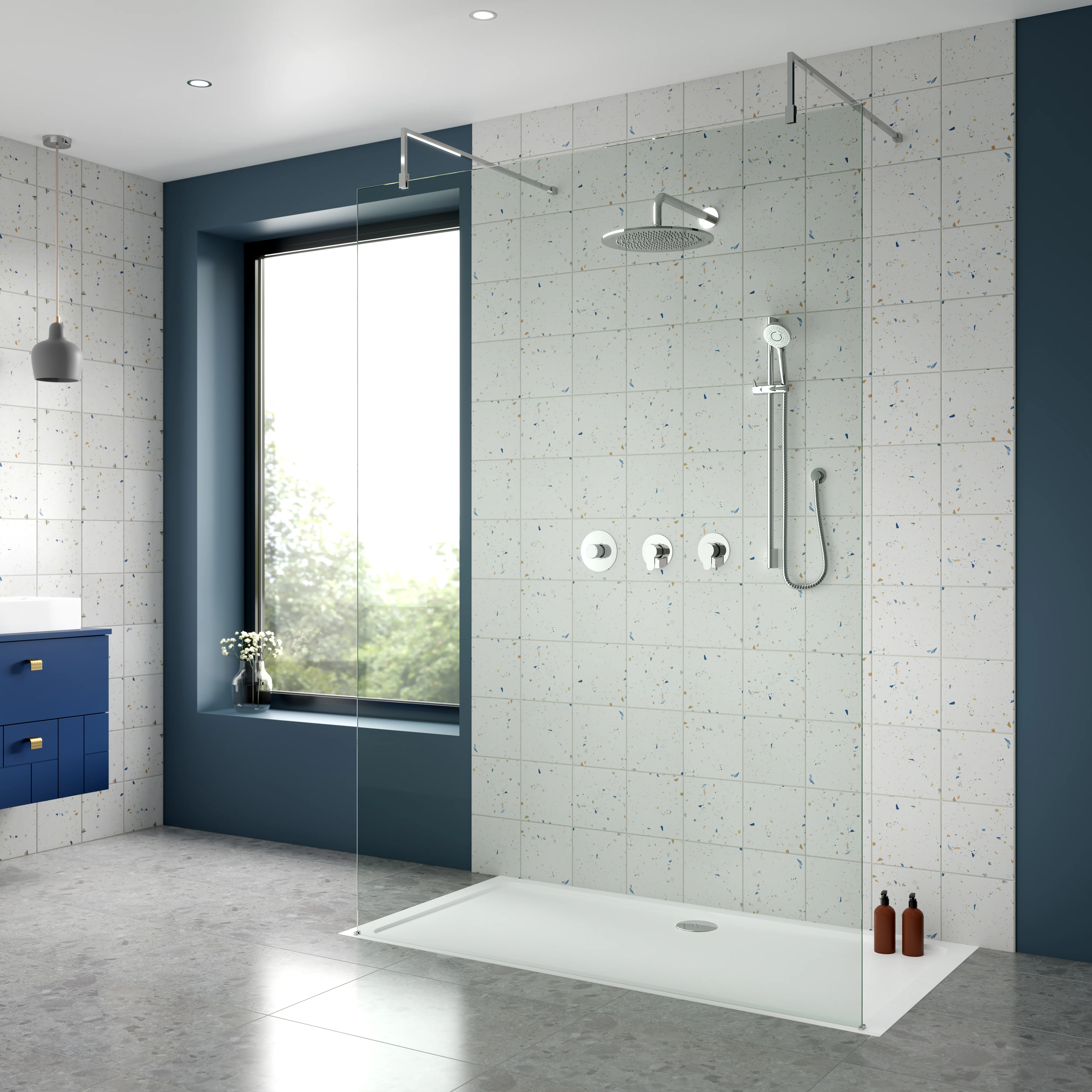 2 Outlet Arvan Bundle With Stop Tap & Diverter - Chrome - Image 4