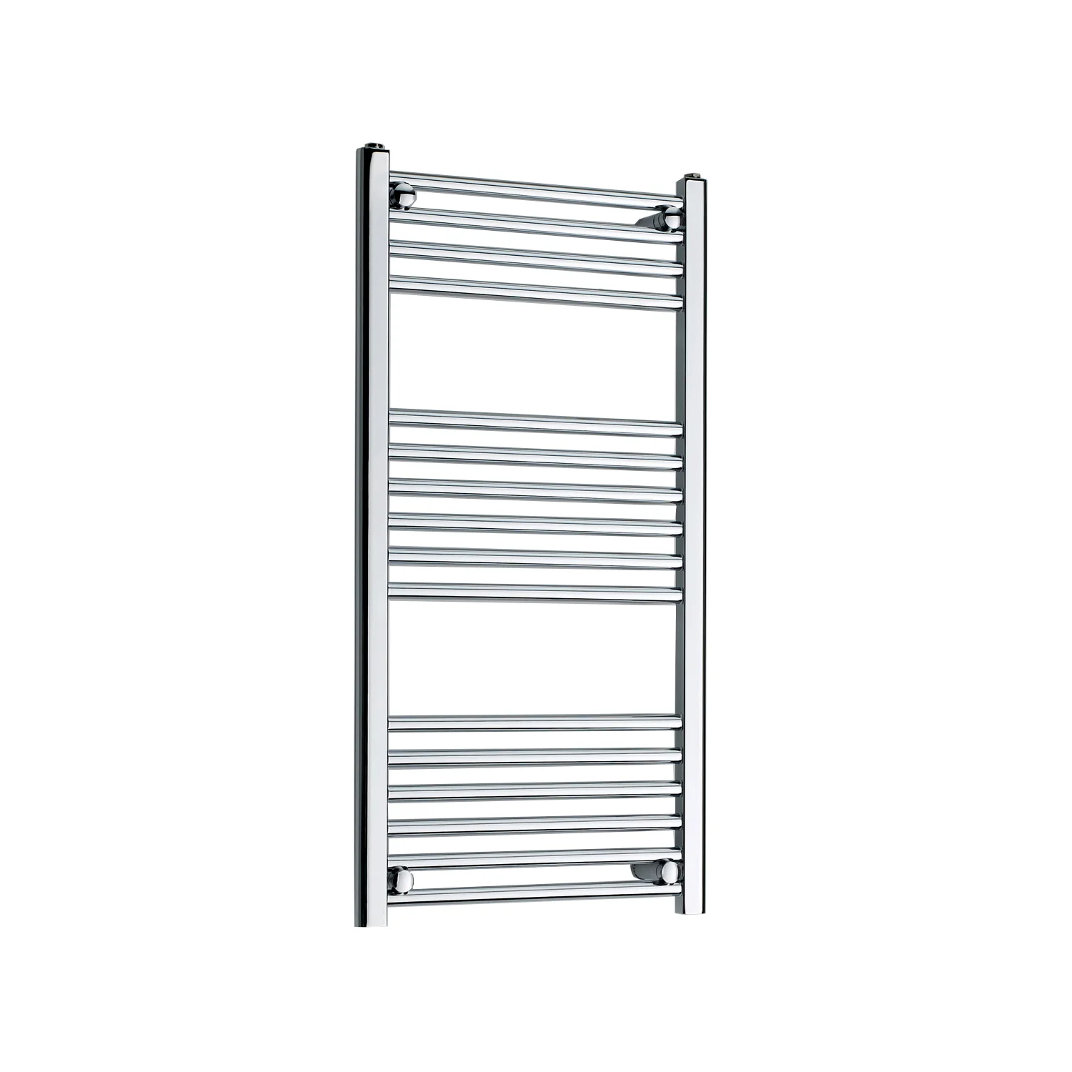 SDG Heated Towel Rail - Chrome - Straight - Image 3