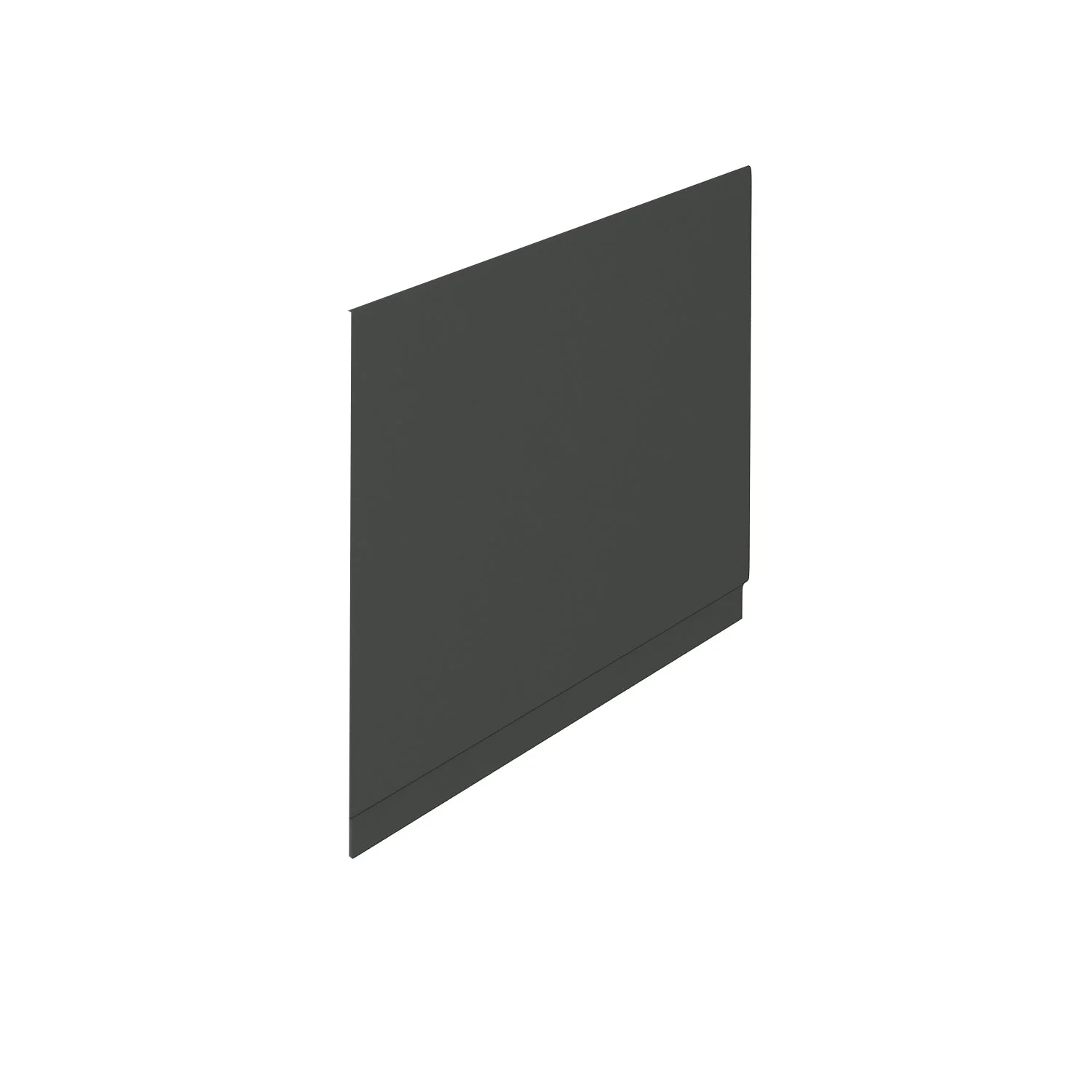 800mm Waterproof End Bath Panel - Anthracite