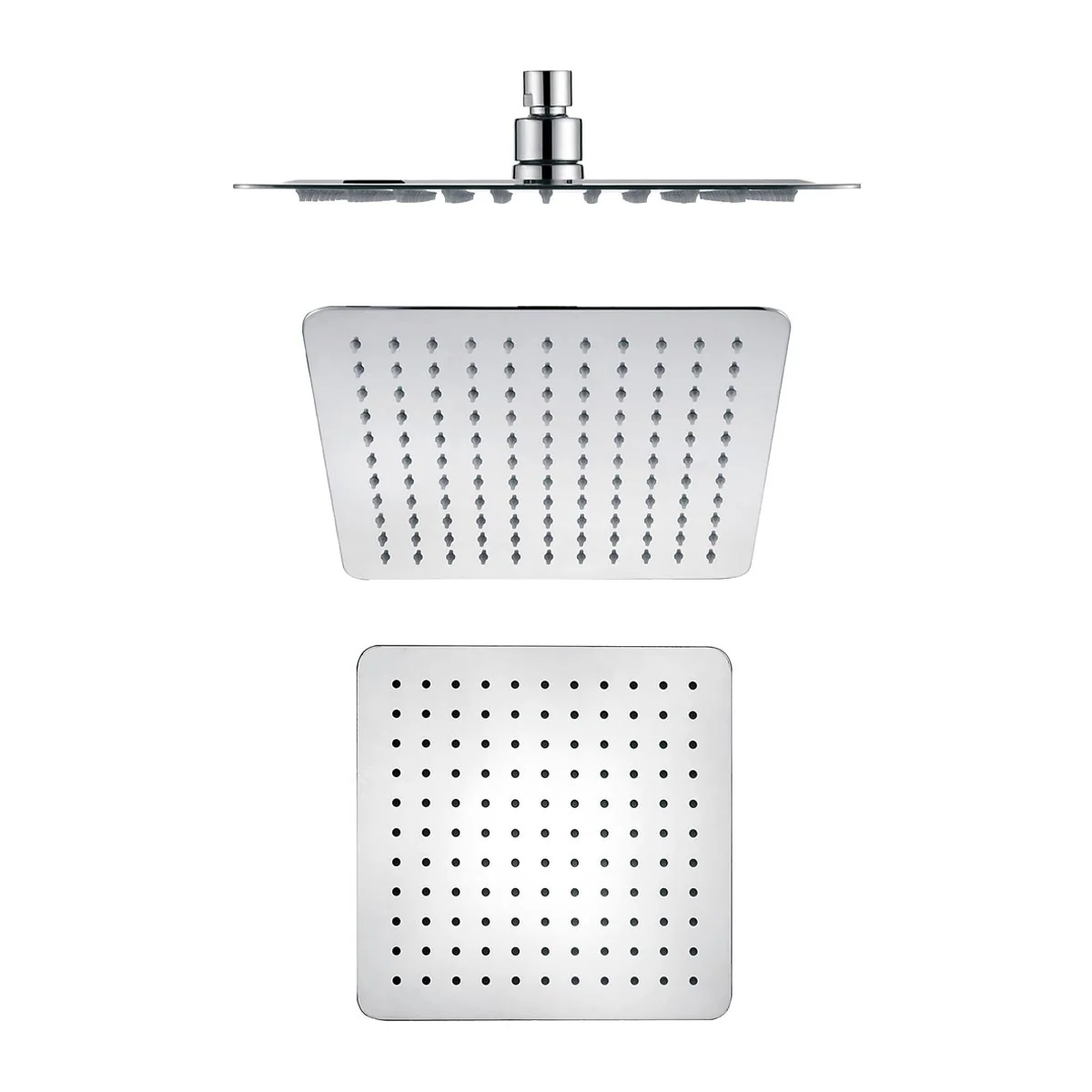 Aquadart Observa Concealed Shower Valve with 250mm Square Shower Head & Arm - Chrome - Image 4