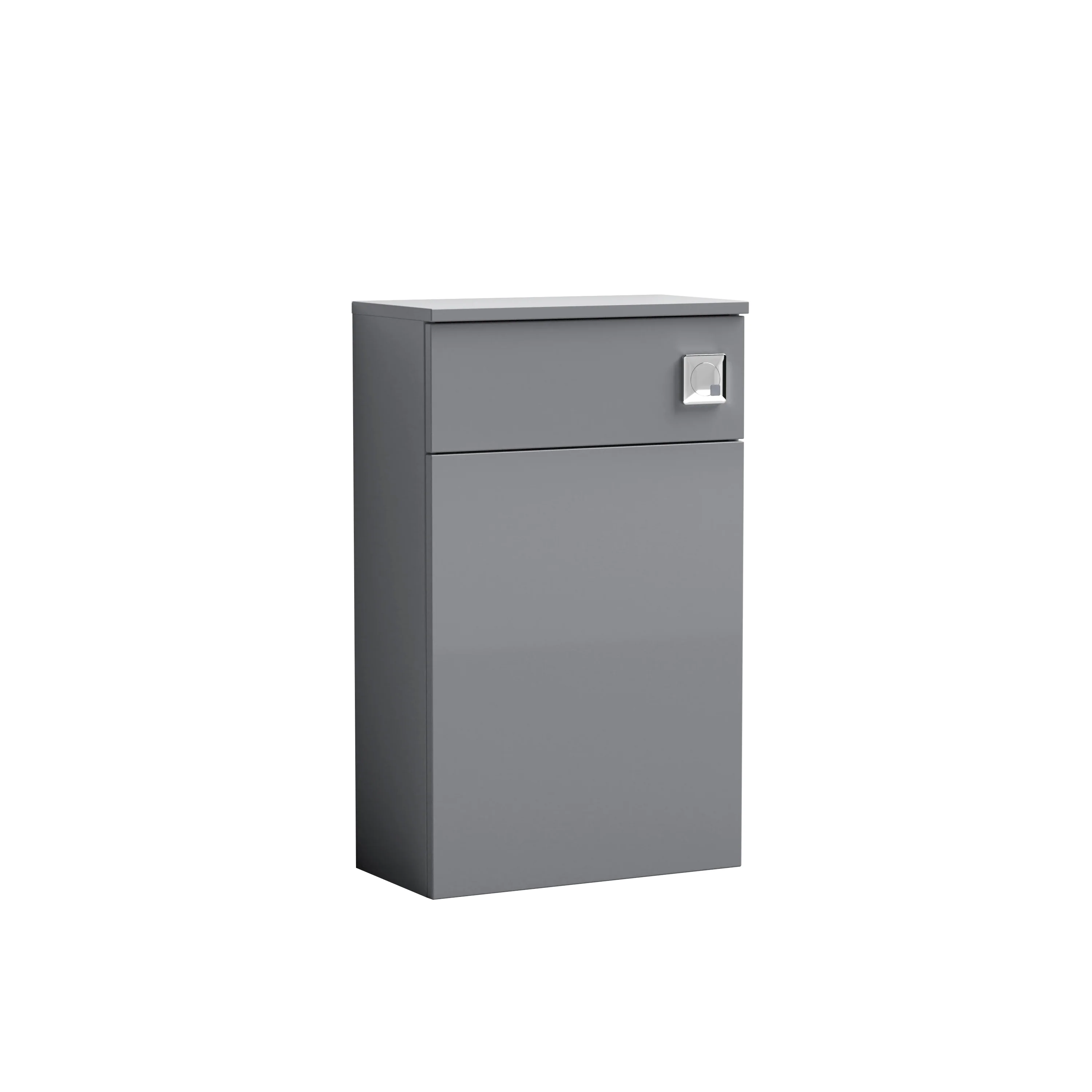 Nuie Arno 500mm WC Unit - Satin Grey - Image 2