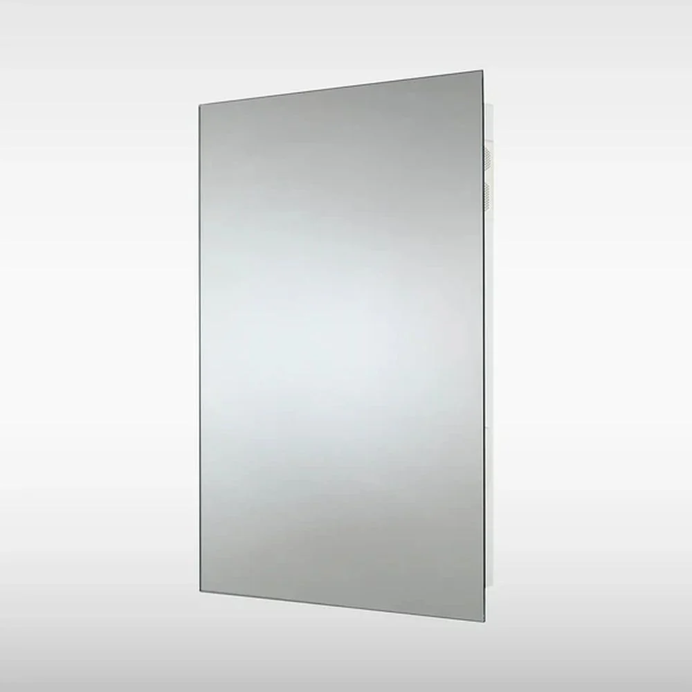 Avalon Bluetooth Audio LED Mirror - 700 x 500 - Frameless - Image 2