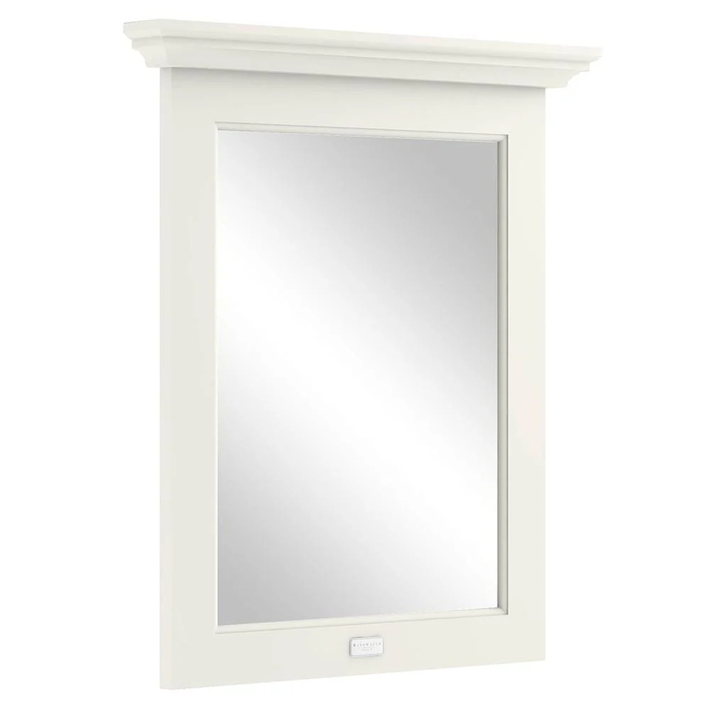 Bayswater 600mm Flat Mirror - Pointing White