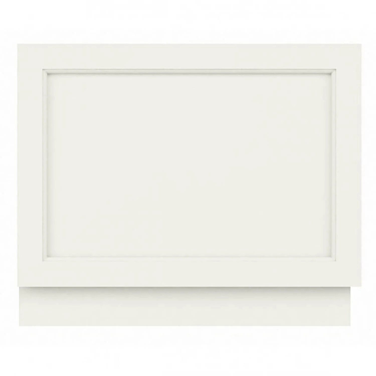 Bayswater 800mm Bath End Panel - Pointing White