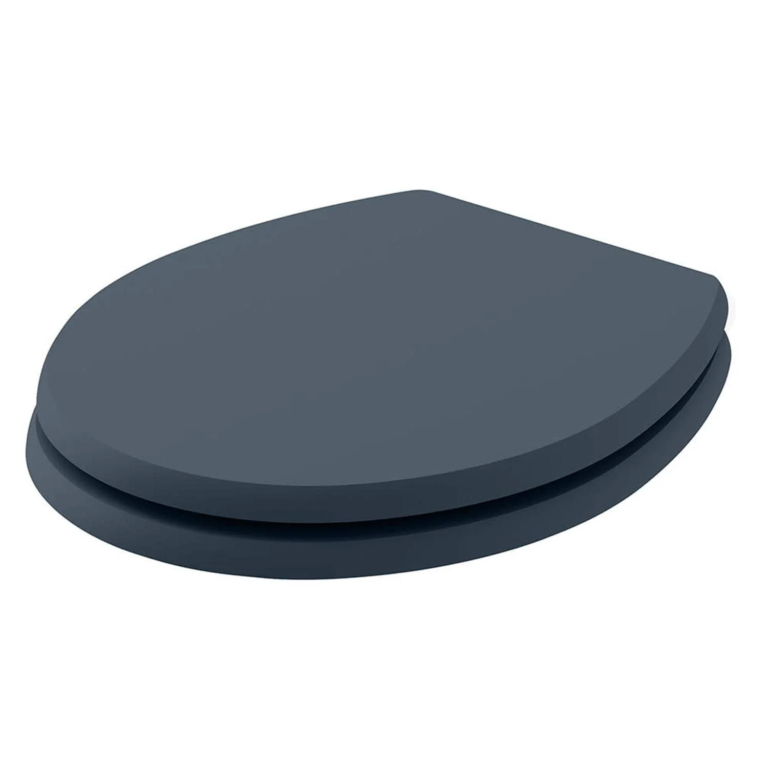 Bayswater Fitzroy Traditional Toilet Seat - Stiffkey Blue