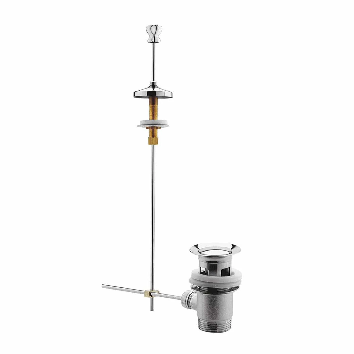 Bayswater Pull-Up Basin Waste with Black Indices - Image 2