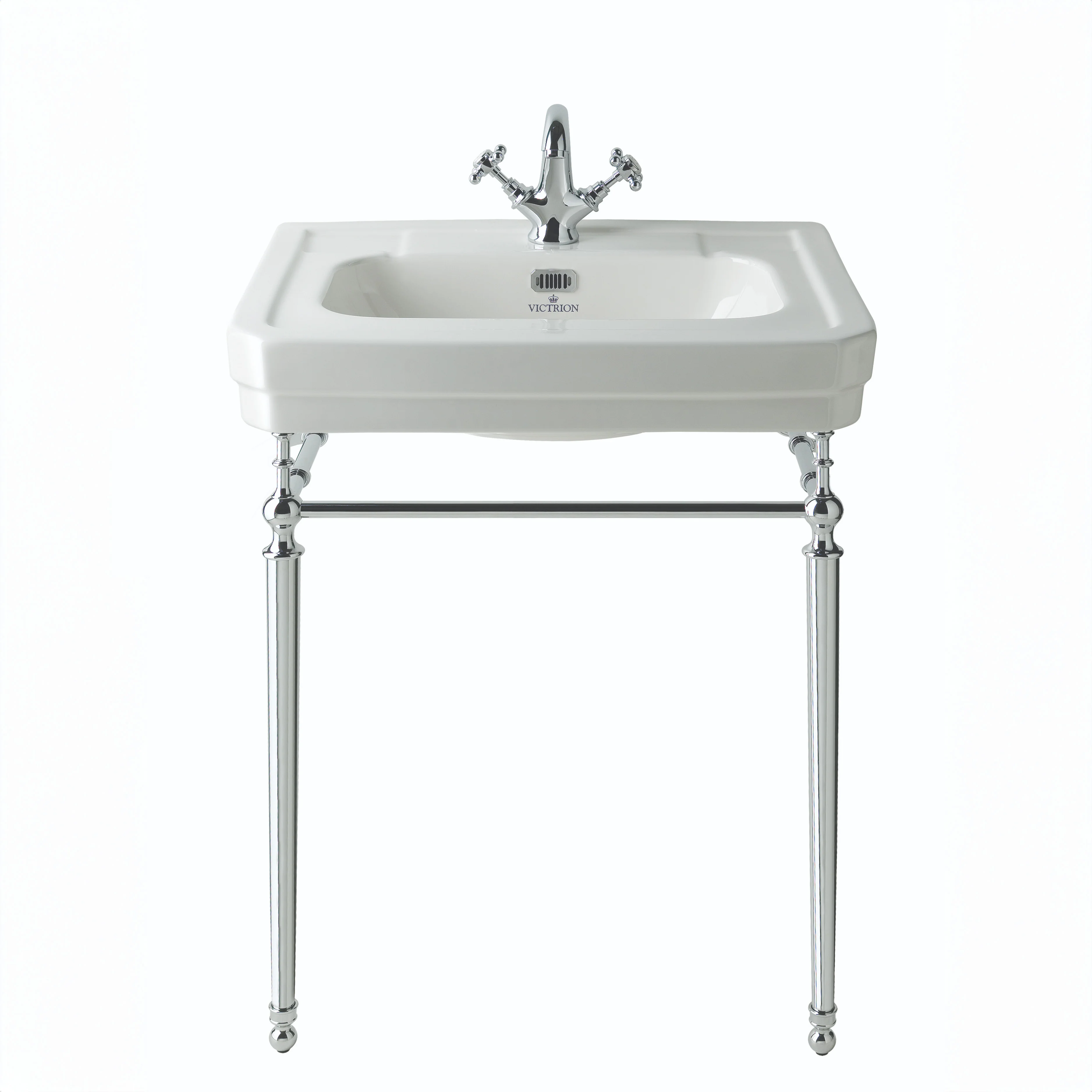 Bayswater Victrion Traditional Basin Washstand 640mm Wide 1 Tap Hole - Image 3