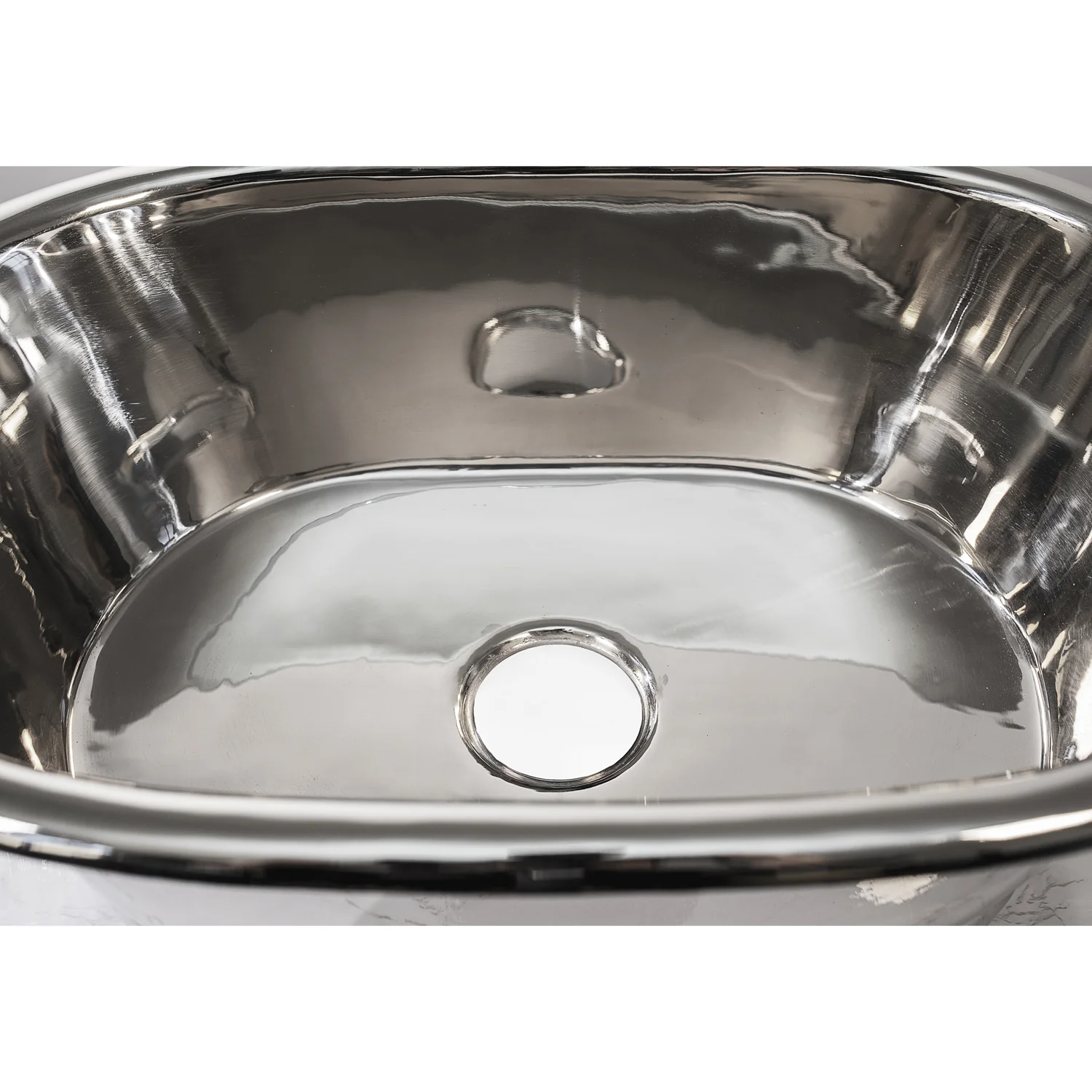 BC Designs Countertop Basin 530 x 345mm - Nickel - Image 5