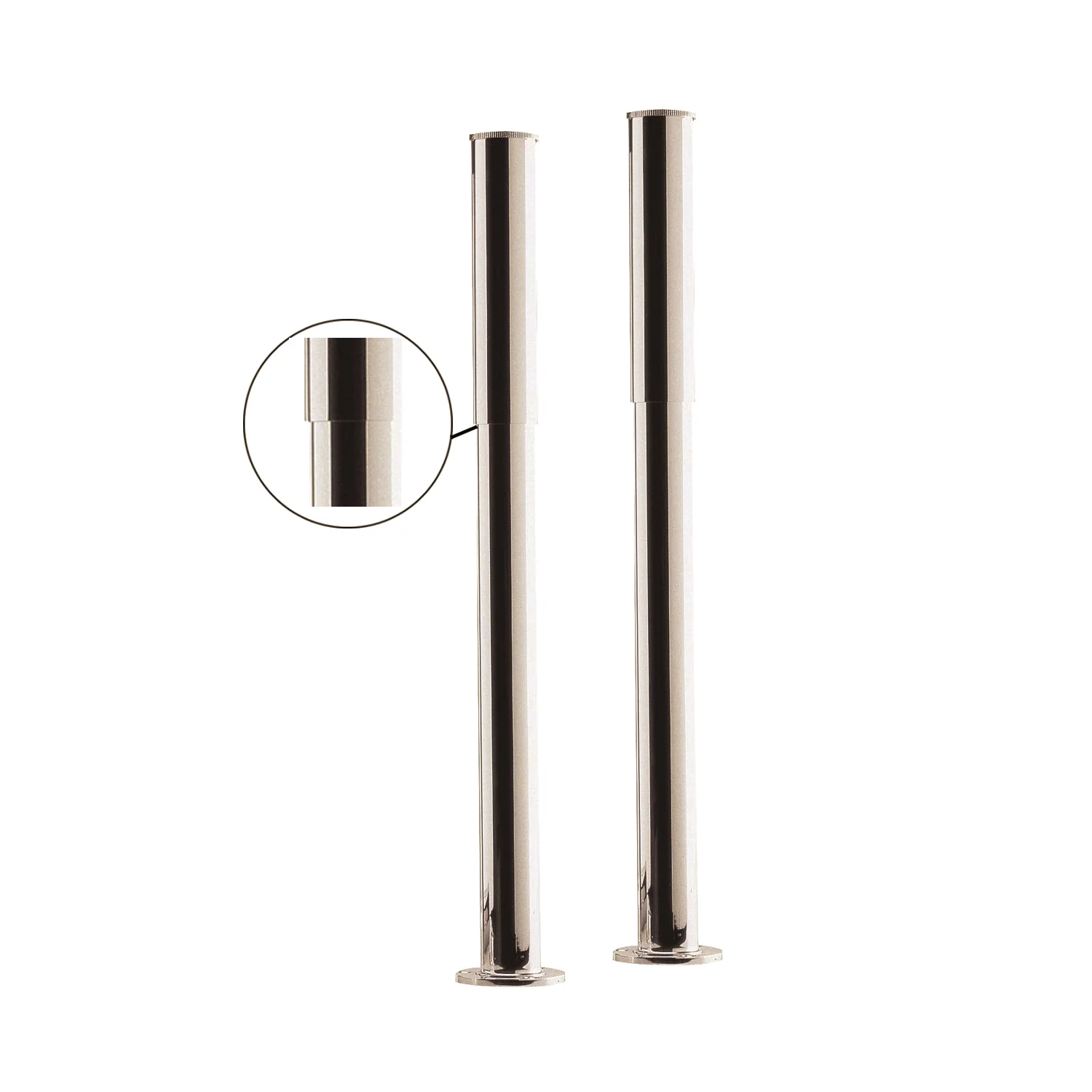 BC Designs Victrion Bath Legs and Shrouds - Nickel