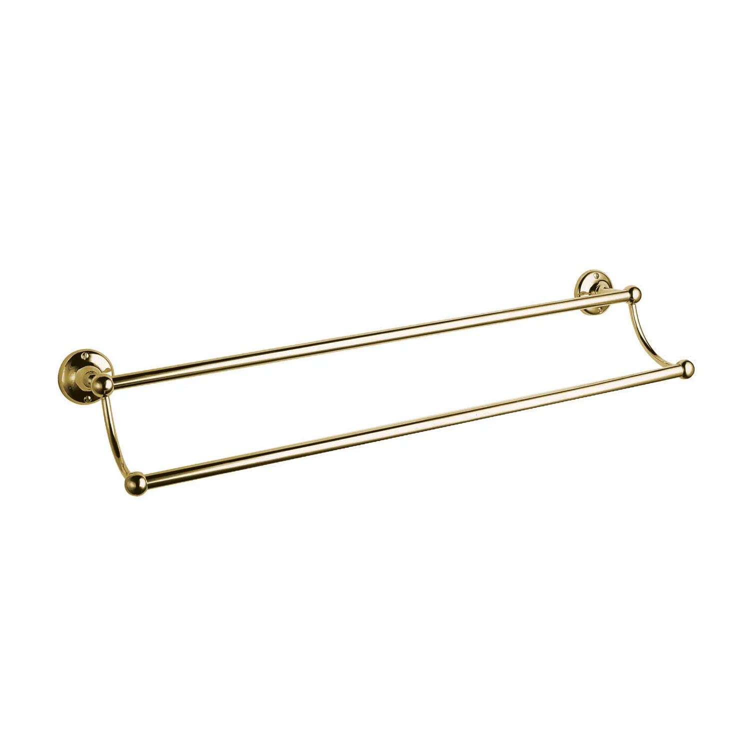 BC Designs Victrion Double Towel Rail - Gold