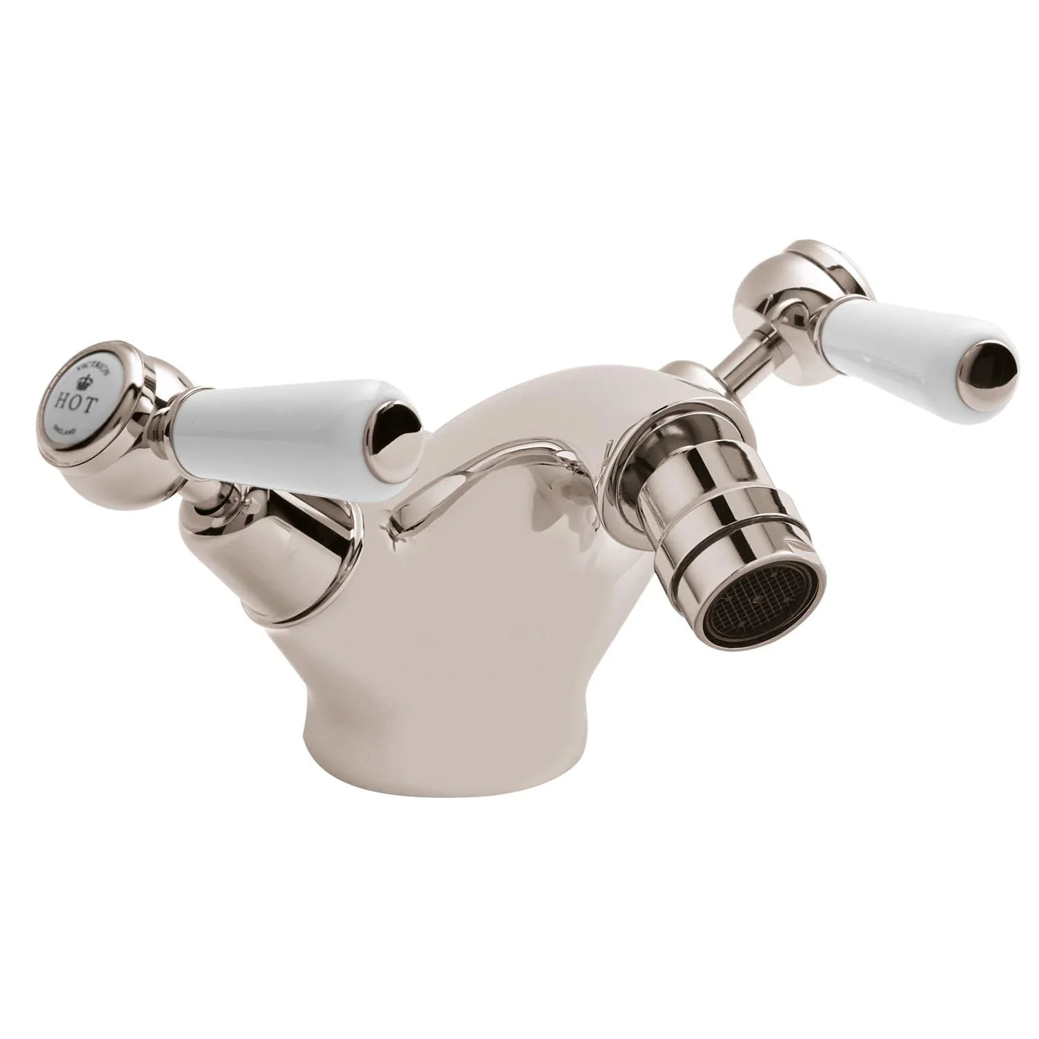 BC Designs Victrion Nickel Mono Bidet Mixer