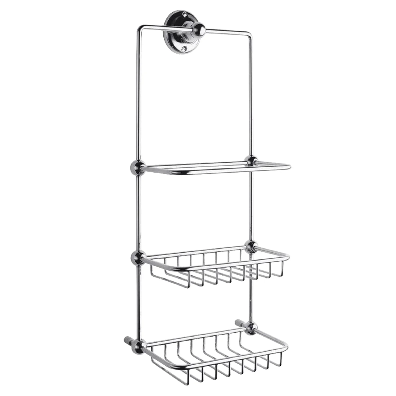 BC Designs Victrion Shower Tidy - Chrome