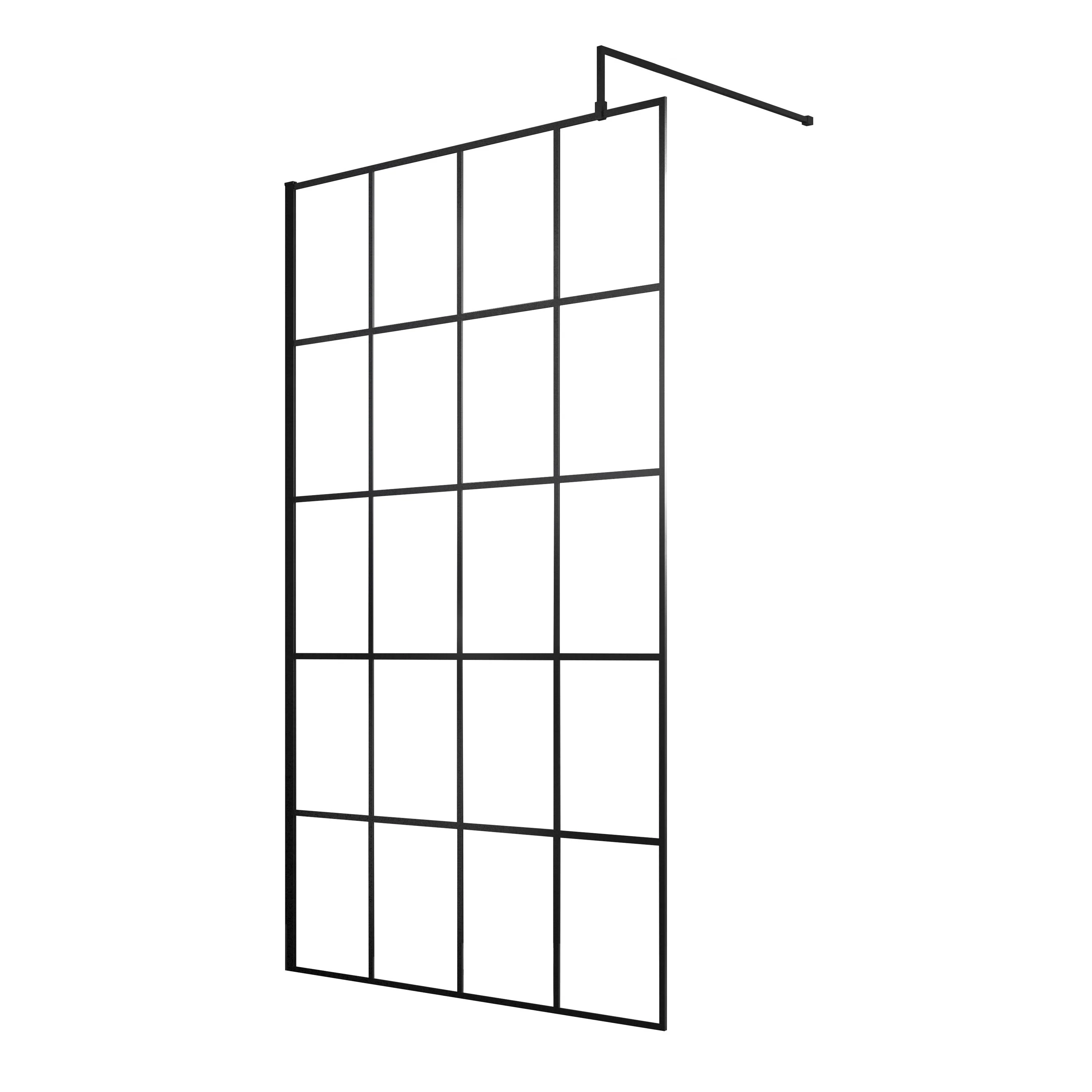 Black Framed Enclosure with Stone Shower Tray - Various Sizes Available - Image 12