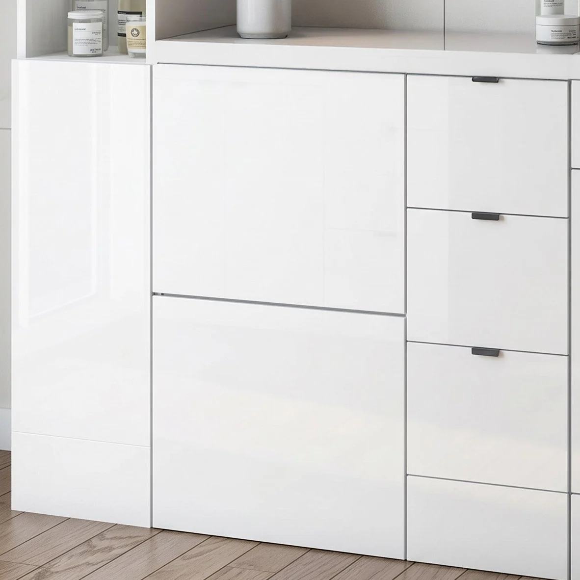 Blend 600 x 355mm W.C. Unit - Matt White - Image 4