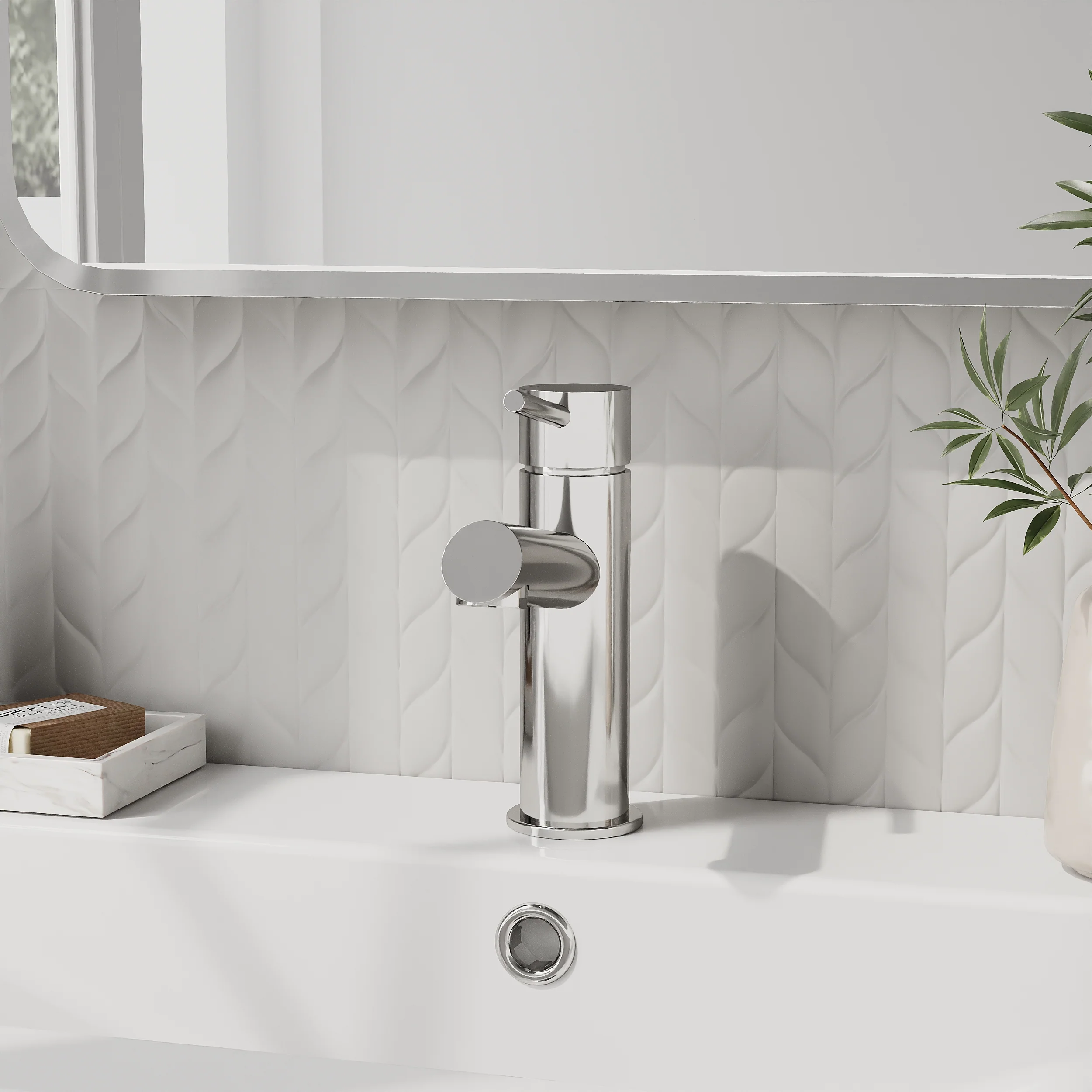 Brantley - Chrome Mono Basin Mixer Inc P/B Waste and Bath Shower Mixer Inc Handset - Image 4