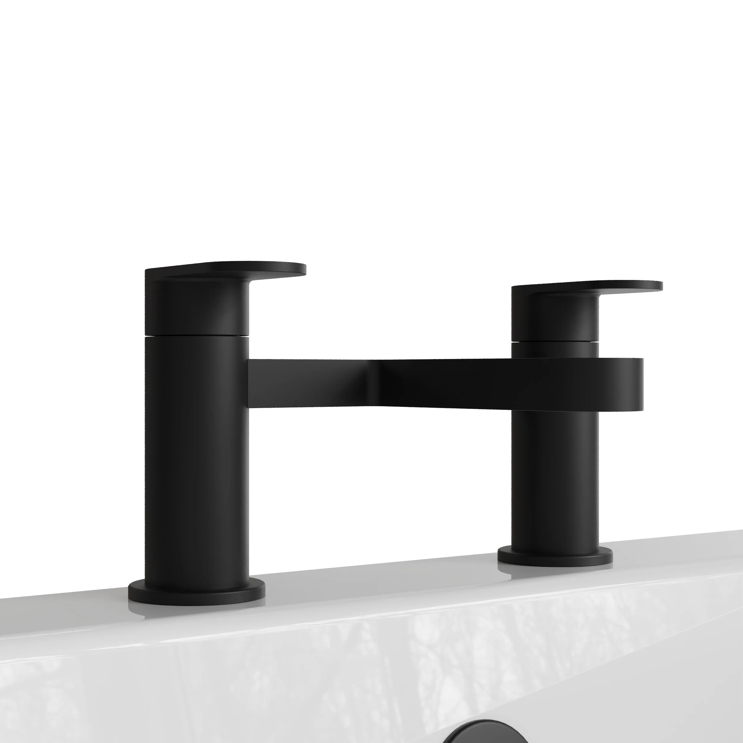 Brayden - Black Bath Filler Tap - Image 4