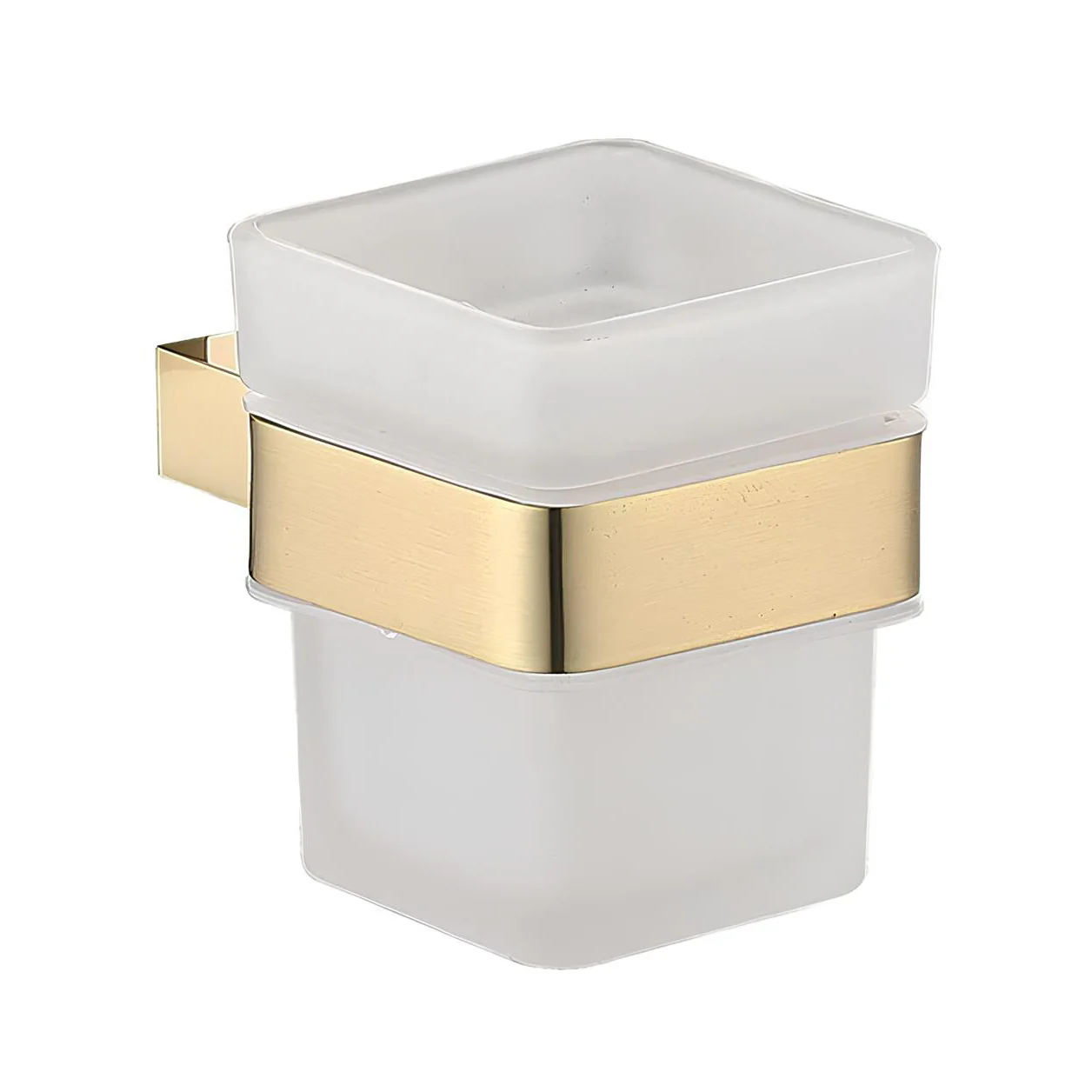 Brushed Brass Tumbler Holder - Image 2