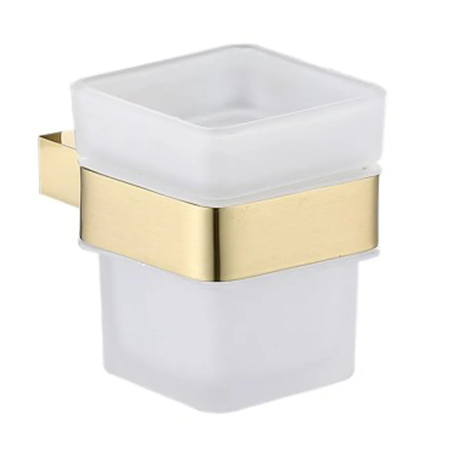 Brushed Brass Tumbler Holder - Image 3