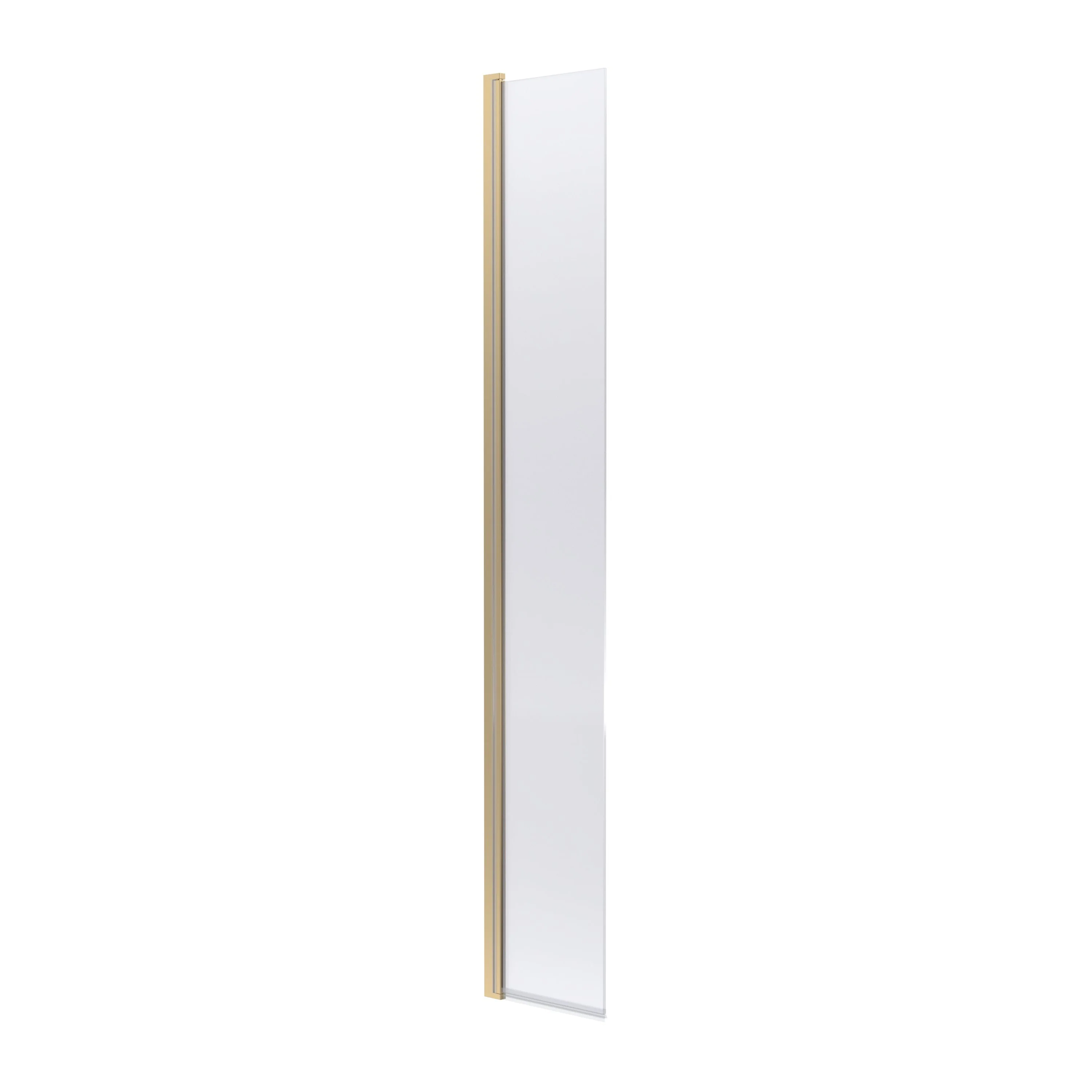 Brushed Brass Enclosure with Stone Shower Tray - Various Sizes Available - Image 10