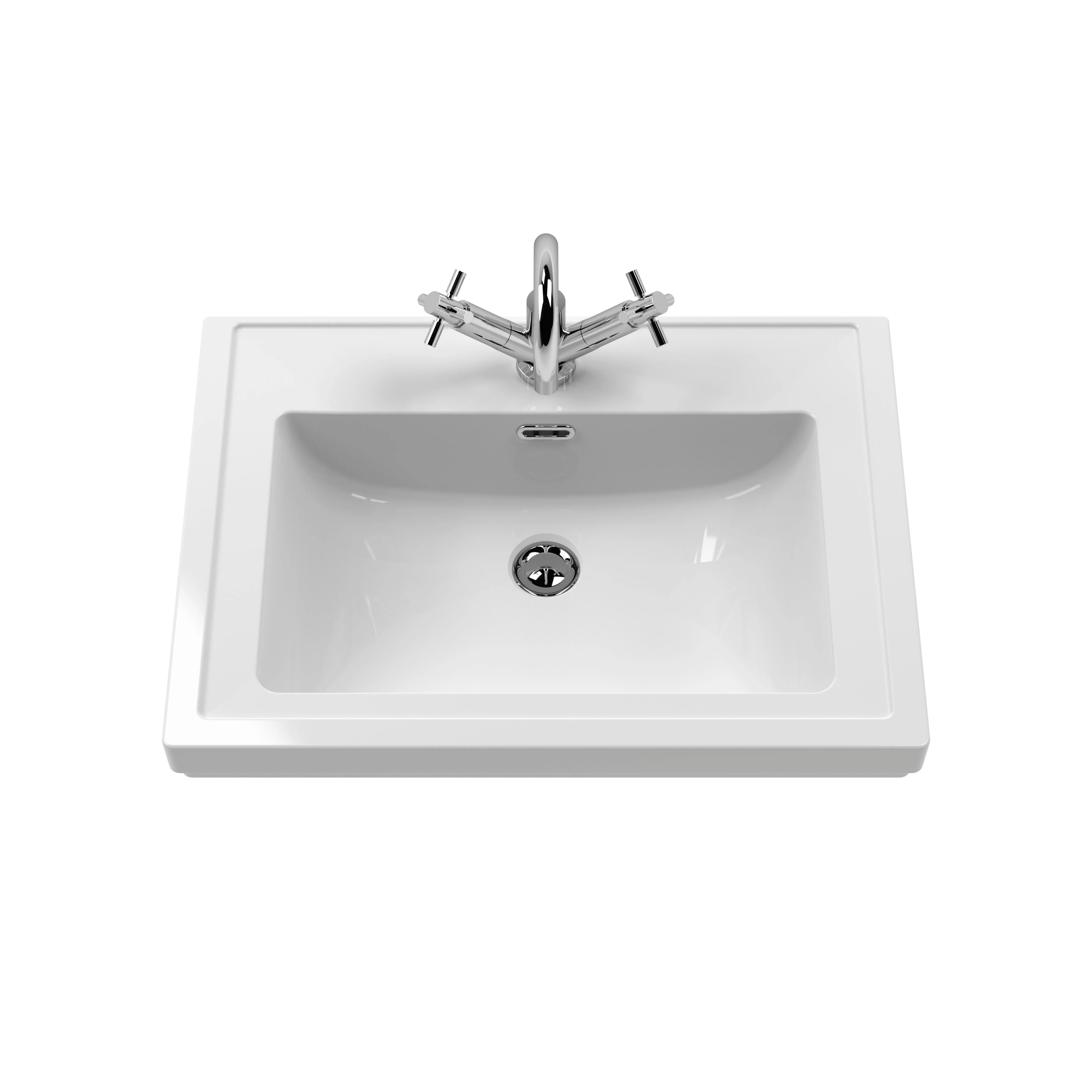 Cambridge Traditional 1780 Freestanding Bathroom Suite with Vanity Unit - Image 8