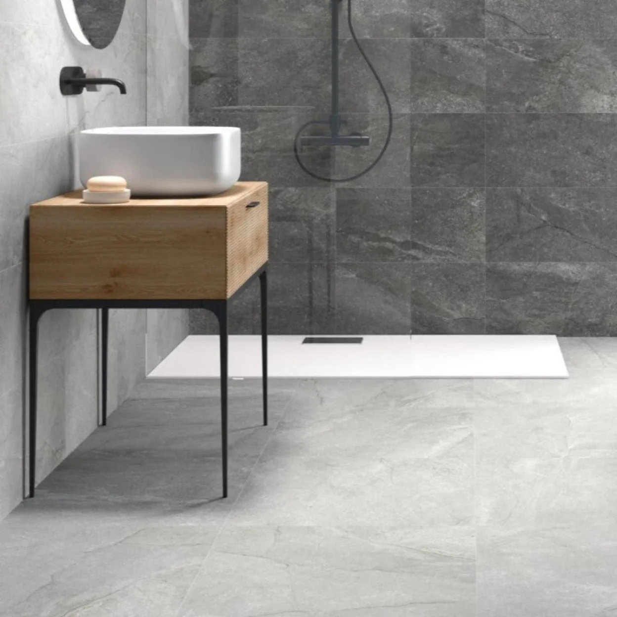 Cathedral Pearl Square Porcelain Tile - Image 2