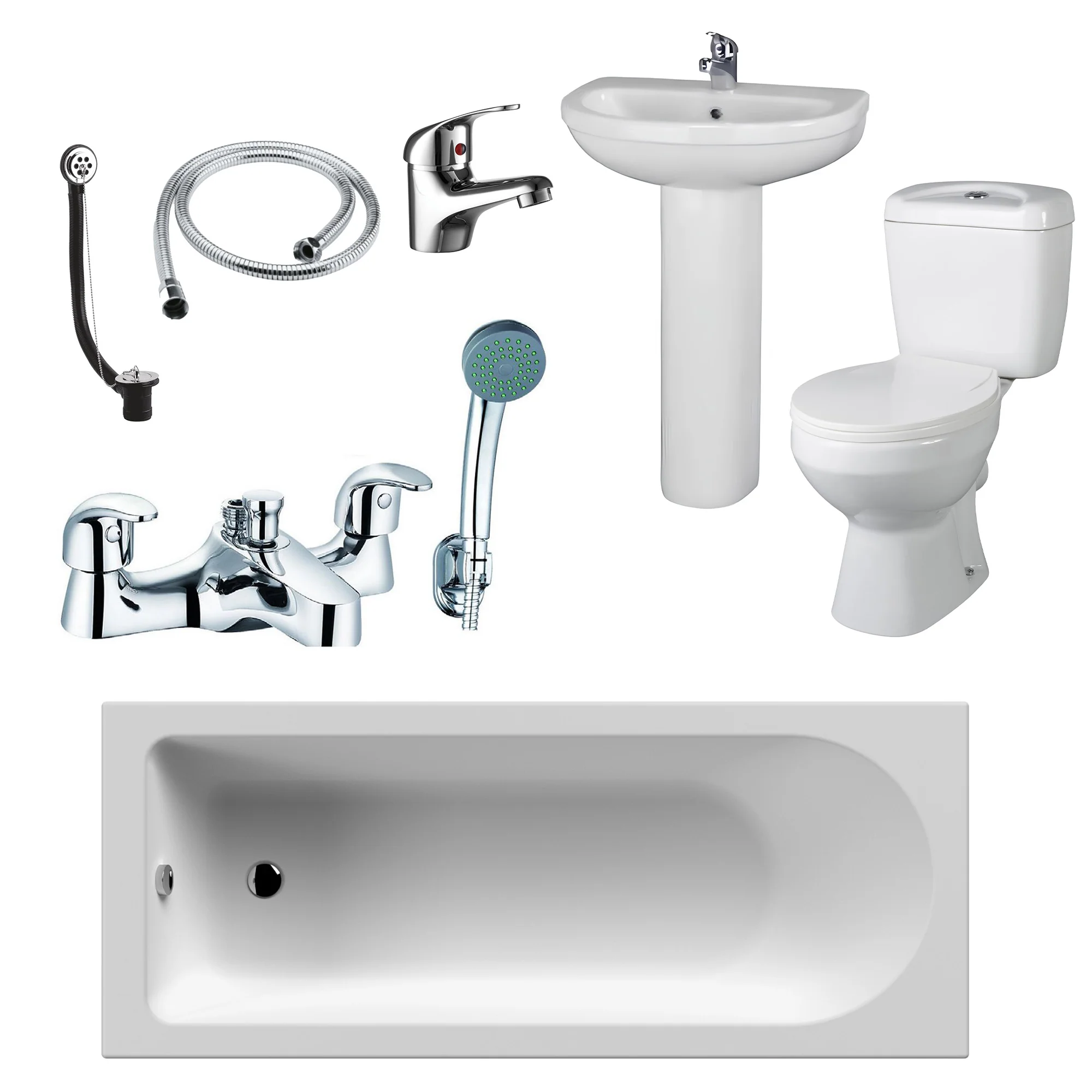Conway Bathroom Suite - 1600 x 700