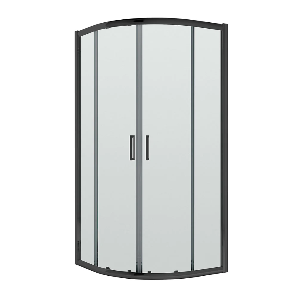 ShowerWorX Atlantic Black 800mm Quadrant Shower Enclosure Vanity Bathroom Suite - Image 2