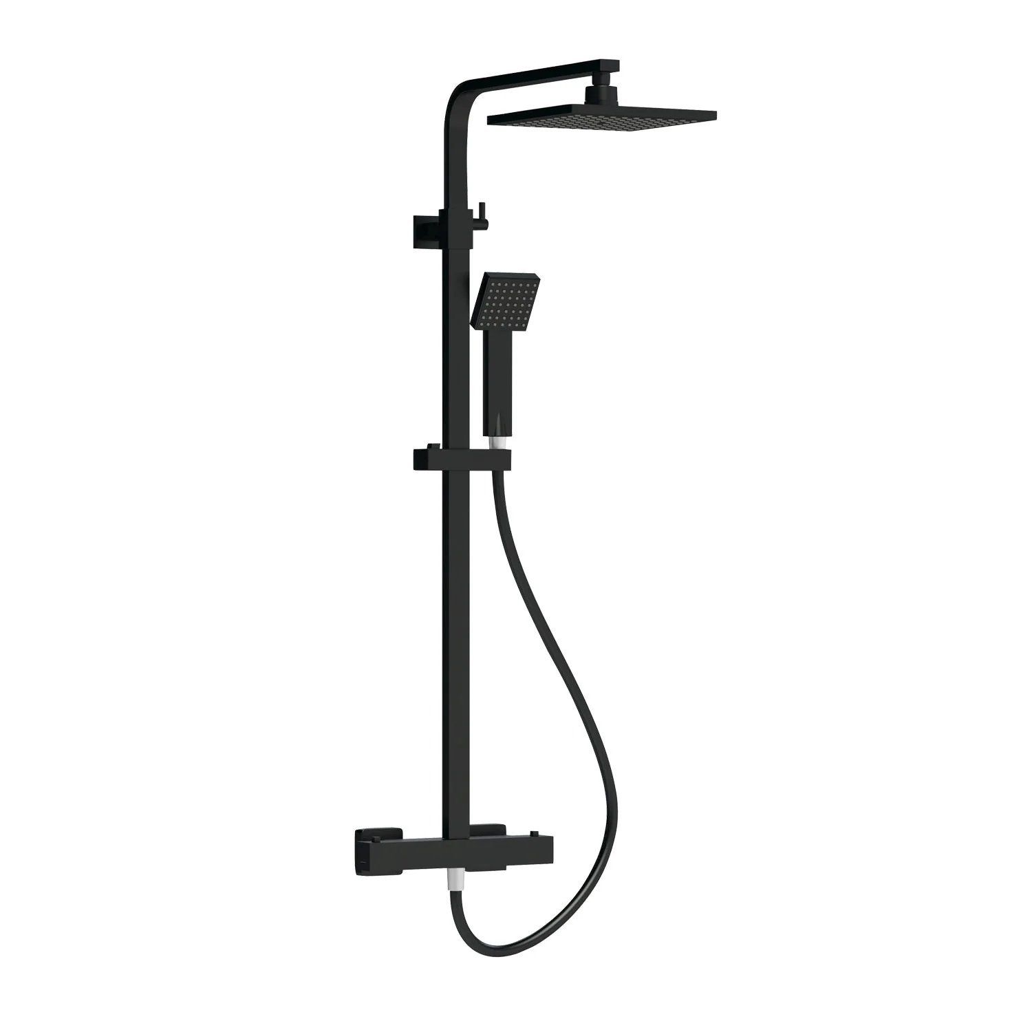 ShowerWorX Atlantic Black 800mm Quadrant Shower Enclosure Vanity Bathroom Suite - Image 6