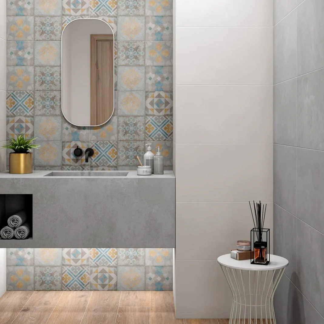 Danish Gris Rectangle Ceramic Tile - Image 3