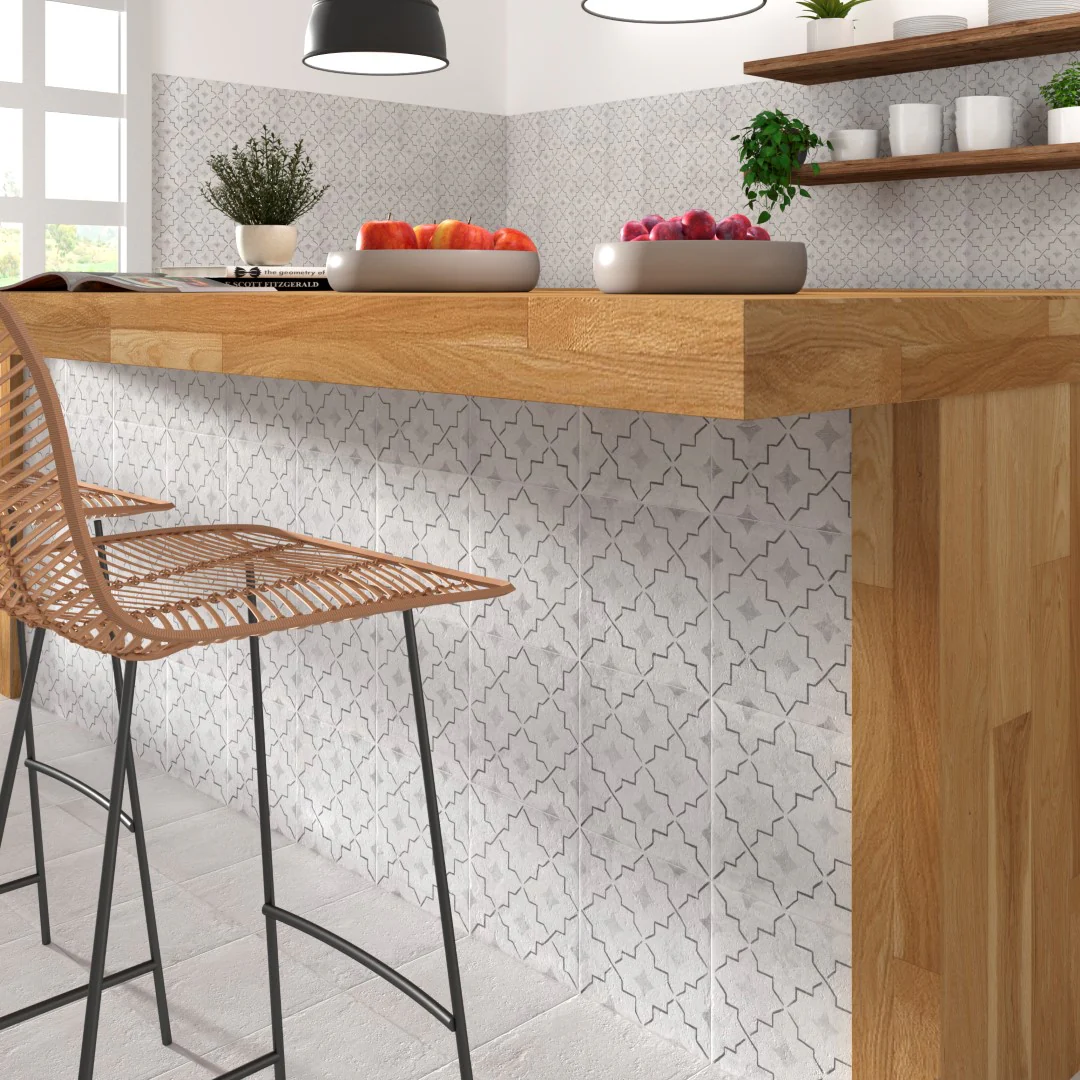 Darling Décor Como Porcelain Square Tile