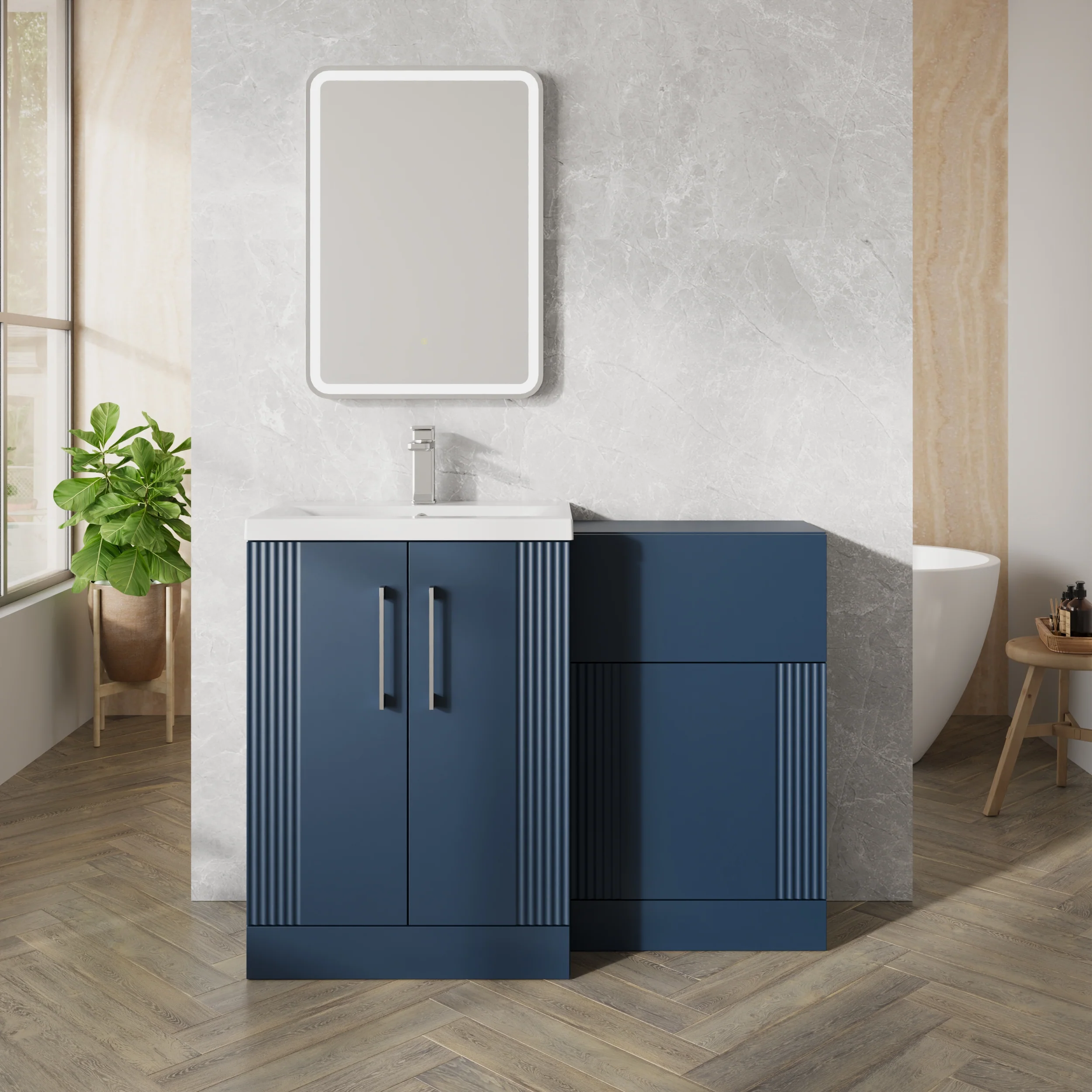 Deco Curved 1100 Combination Pack - Satin Blue - Image 15