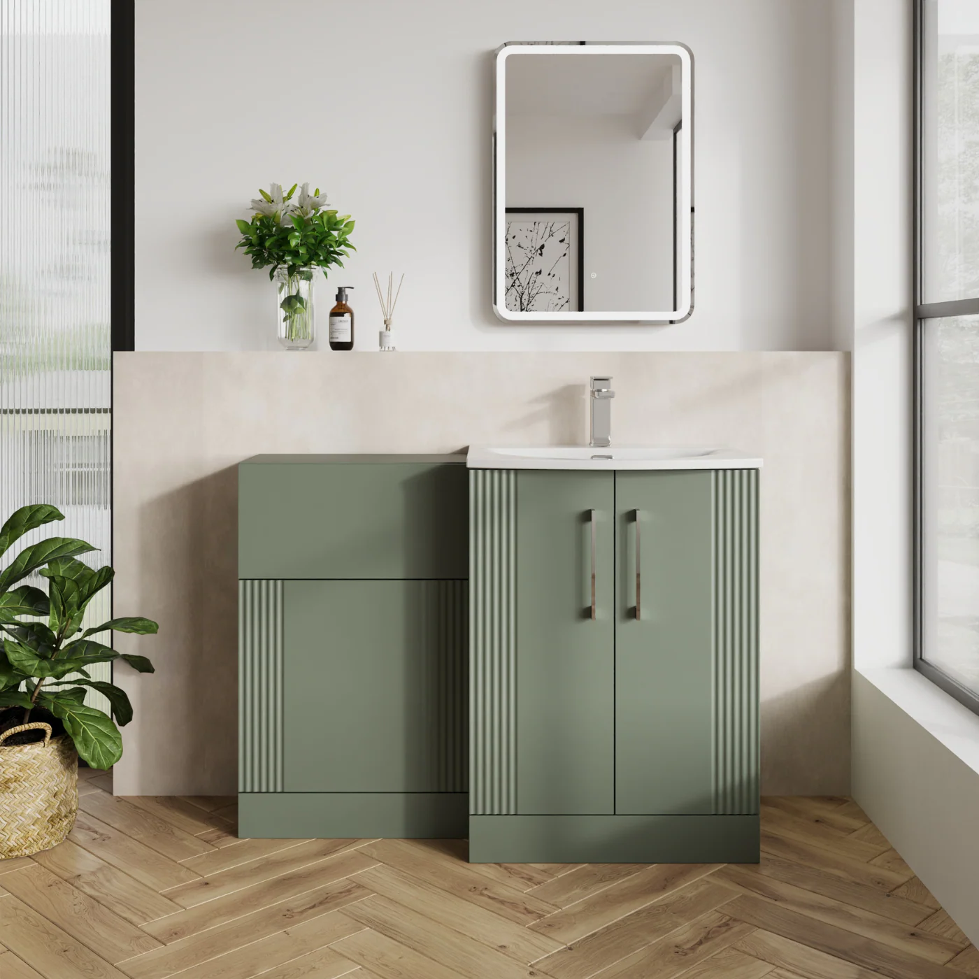 Deco Curved 1100 Combination Pack - Satin Green - Image 17