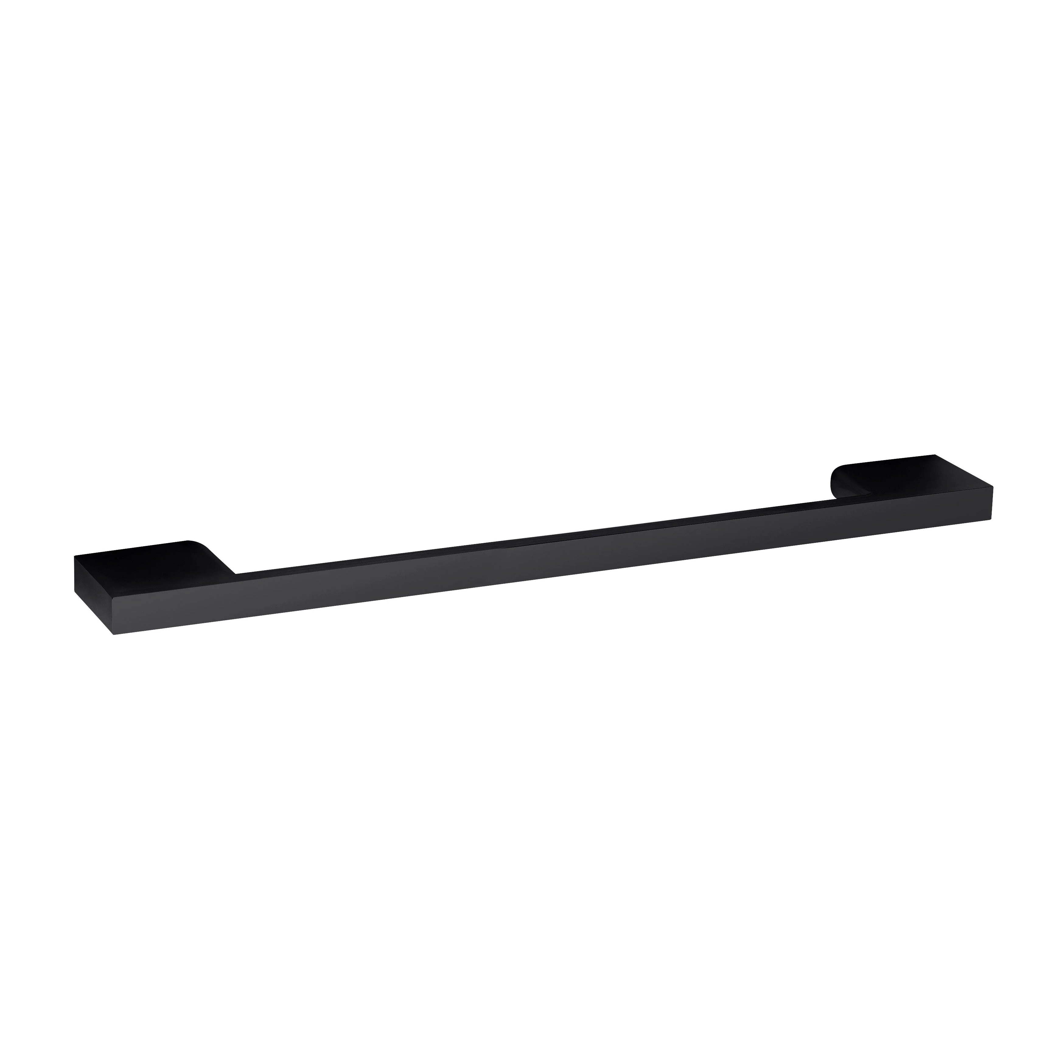 Deco Squared 500mm Soft Black Vanity & Black Offset Quadrant Shower Enclosure Bathroom Suite - Image 10
