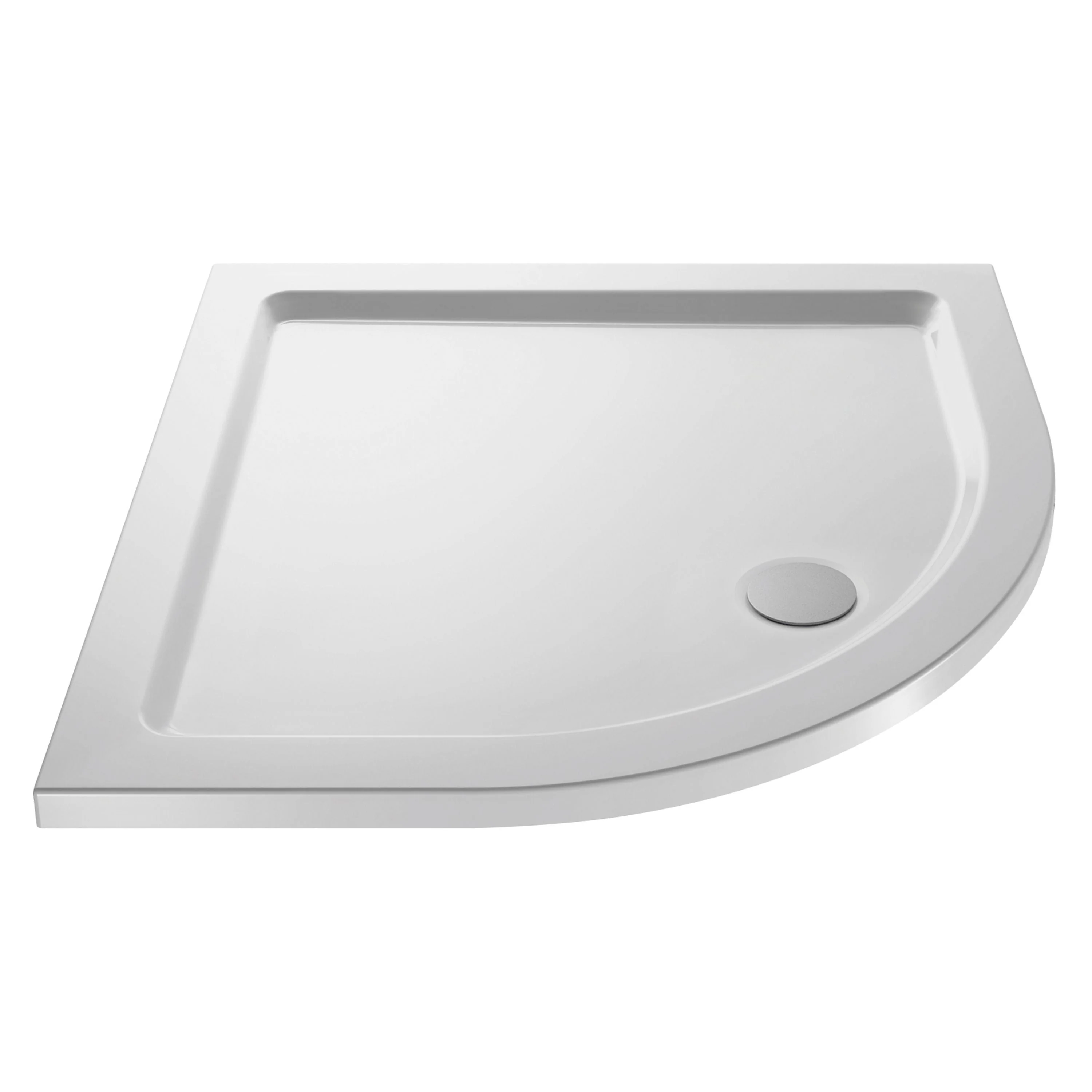 Deco Squared 500mm Soft Black Vanity & Black Quadrant Shower Enclosure Bathroom Suite - Image 5