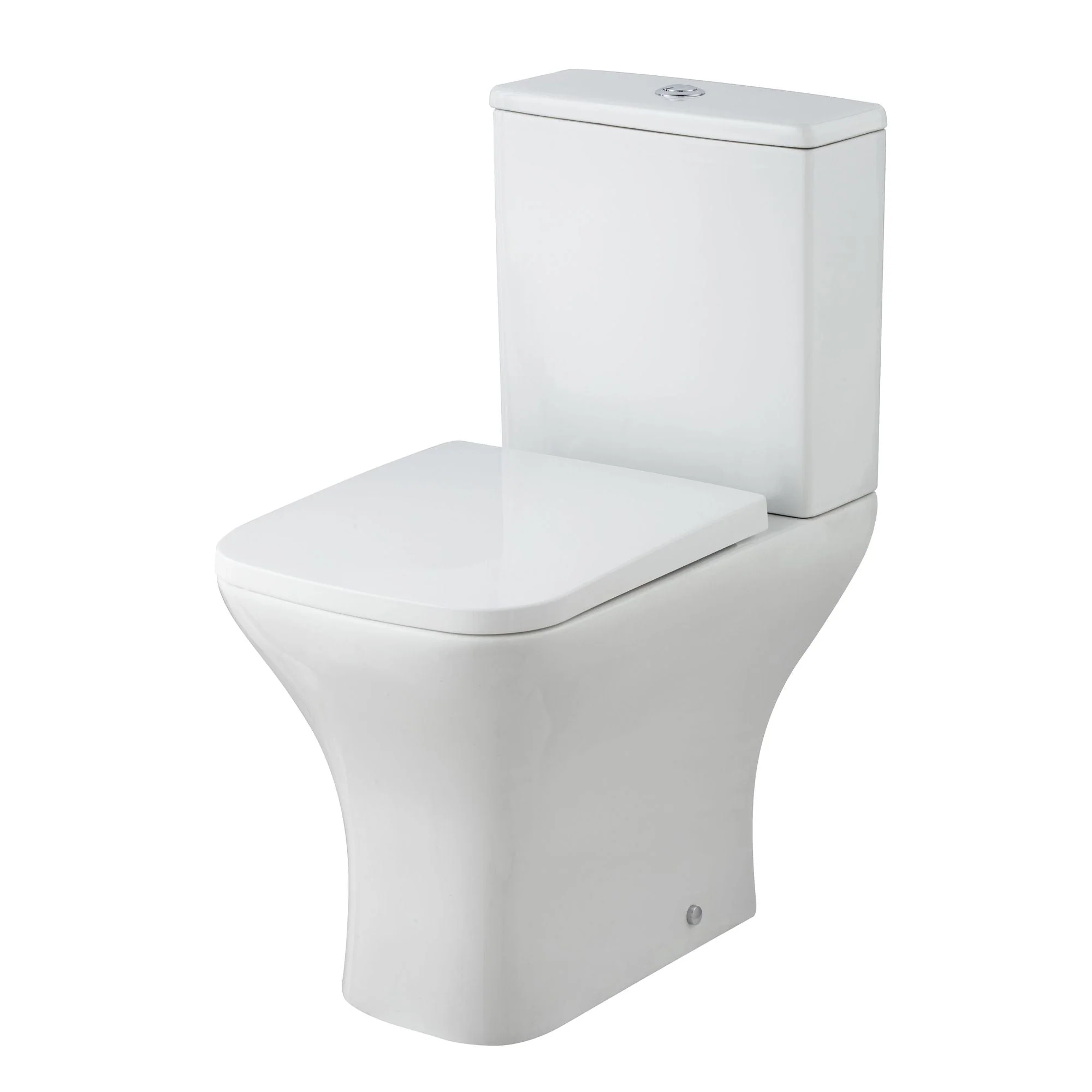 Deco Squared 600mm Soft Black Vanity & Black Offset Quadrant Shower Enclosure Bathroom Suite - Image 5