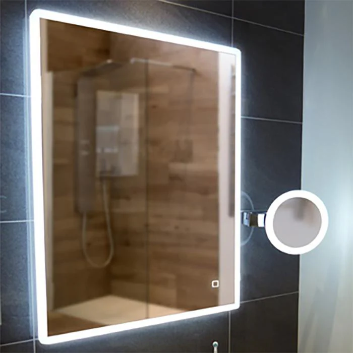 DesignCo Lyra 600mm Rectangular Illuminated LED Mirror