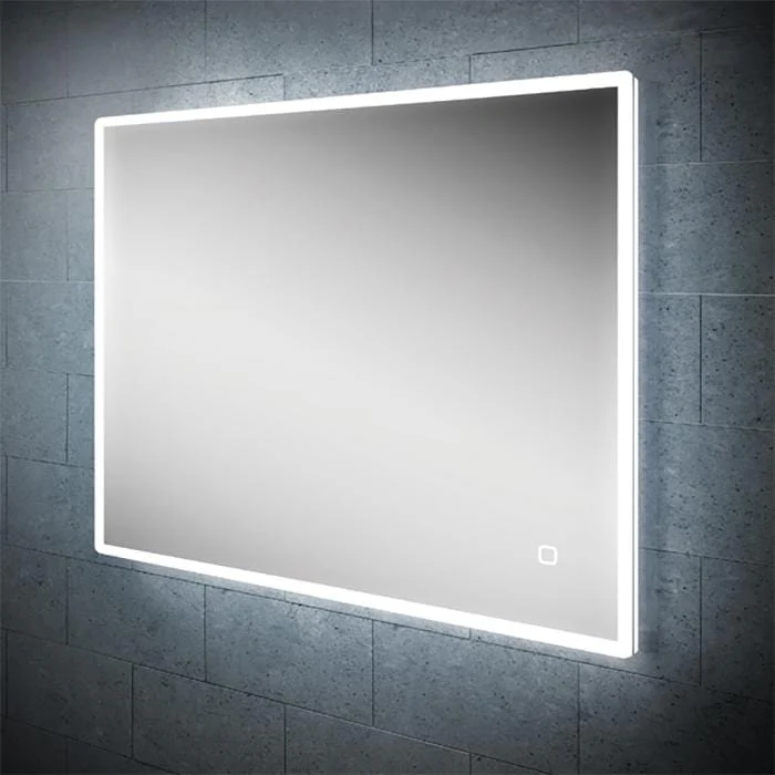 DesignCo Lyra 800mm Rectangular Illuminated LED Mirror