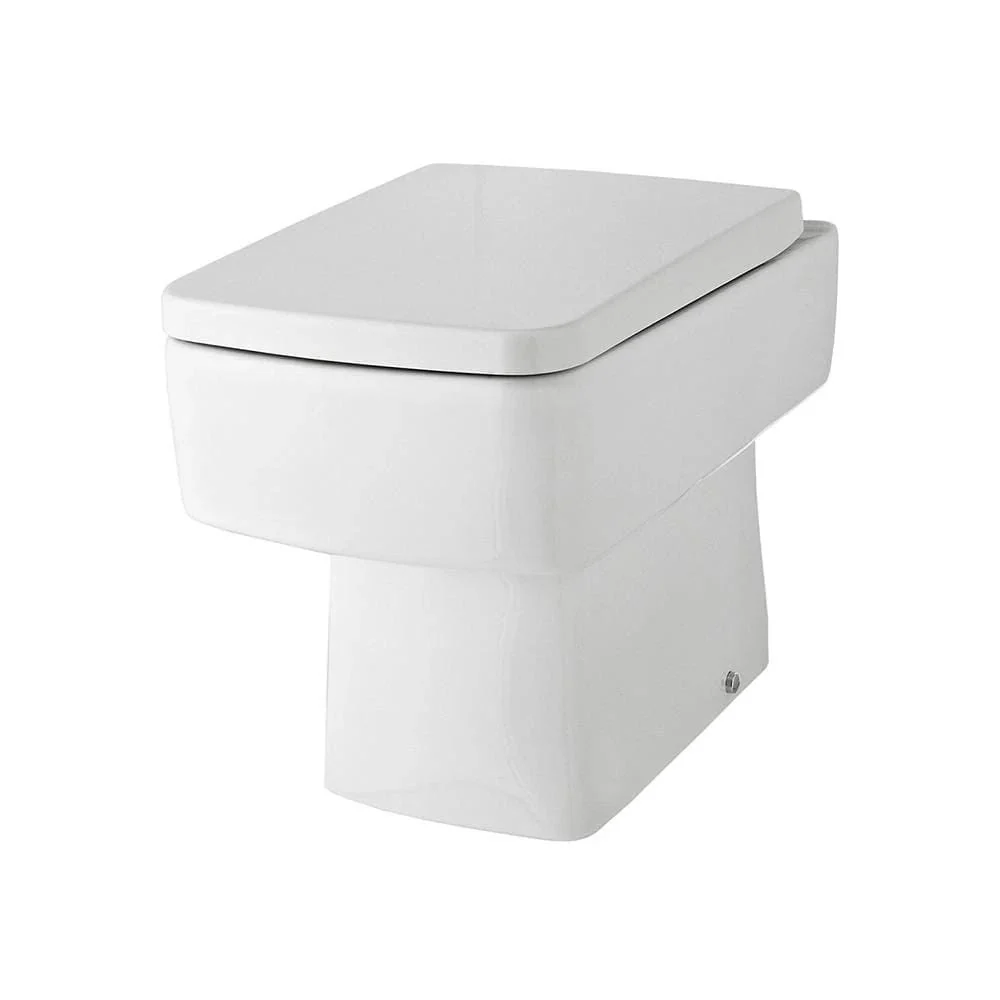 Deus 500mm Toilet and Basin Combination Unit - Anthracite Woodgrain - Image 4