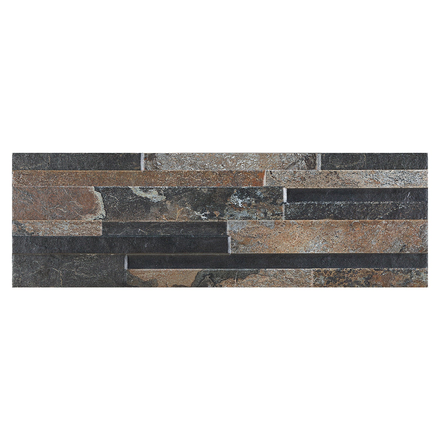 Echo Oxid Rectangle Porcelain Tile - Image 2