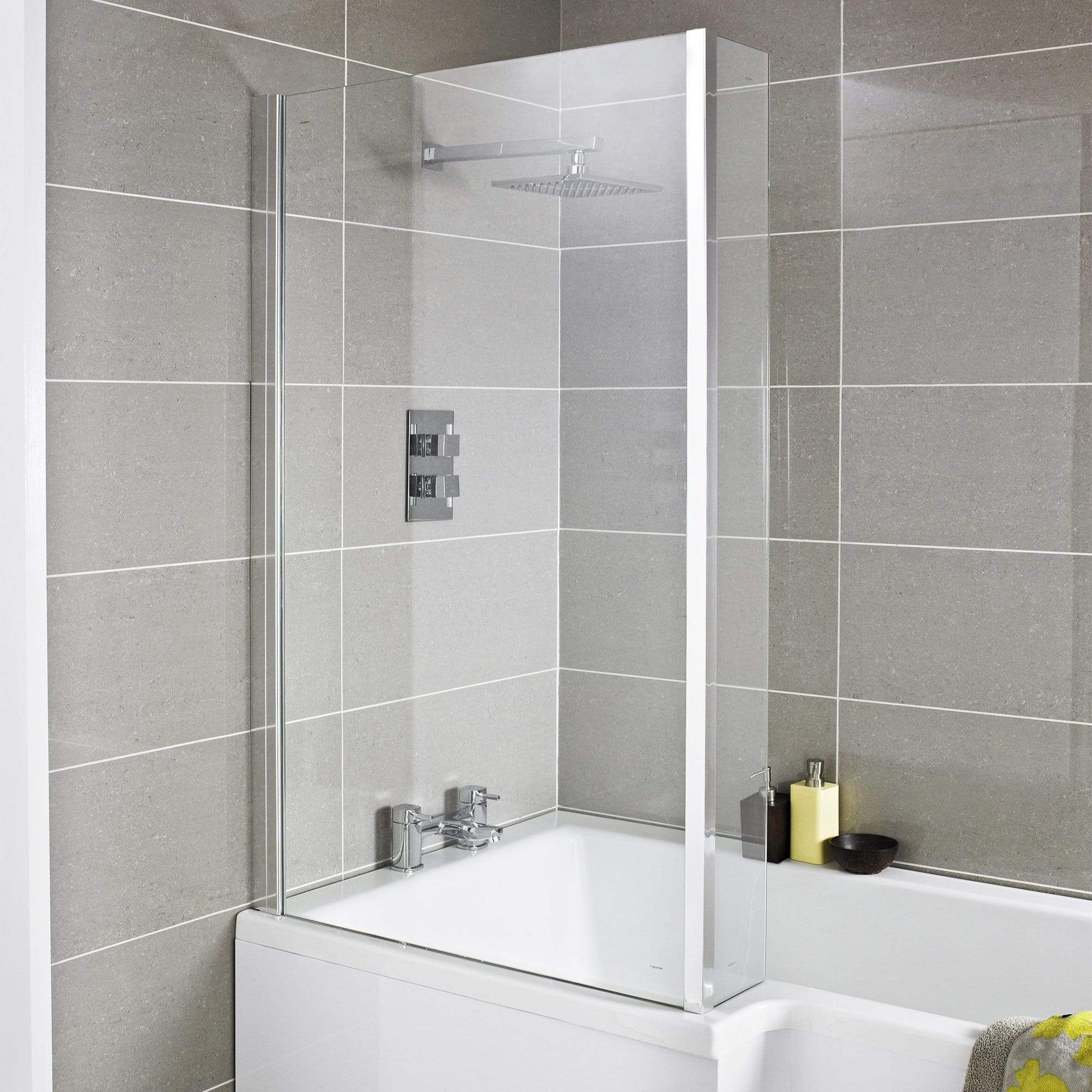 Evo 1500 L Shaped Vanity Complete Shower Bathroom Suite - Image 3