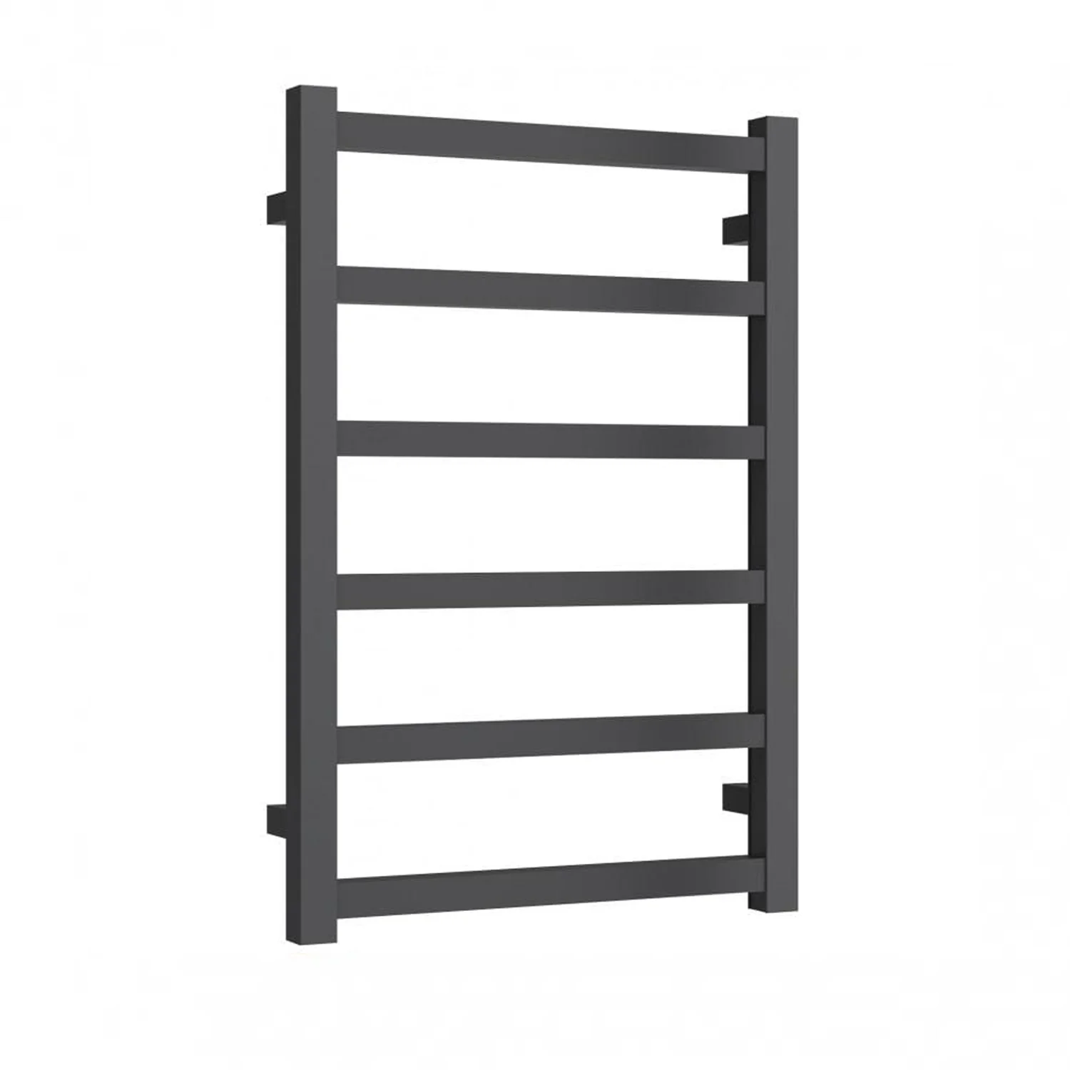 Fano Designer Heated Towel Rail - H720 x W485mm - Anthracite