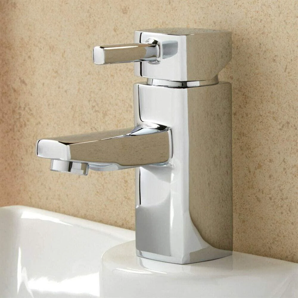Form Deluxe Basin Mono Tap and Push Button Waste - Image 3