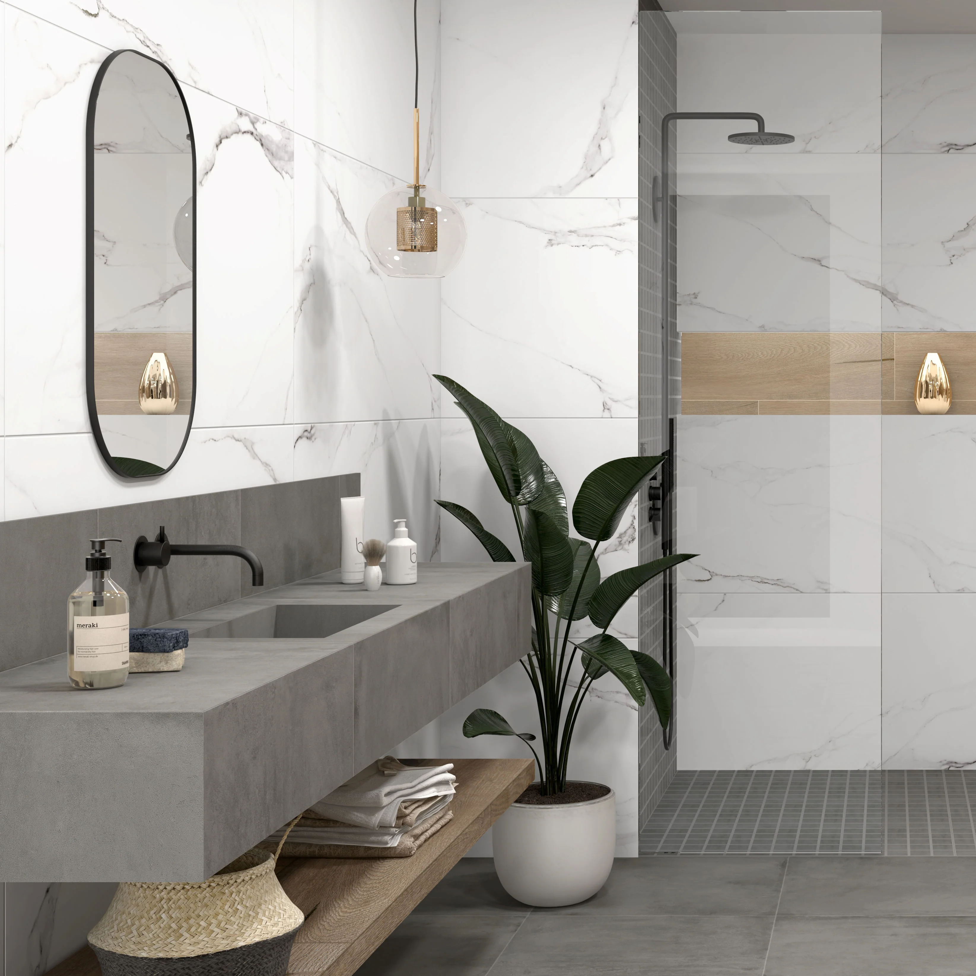 Genoa Brillo Square Ceramic Tile