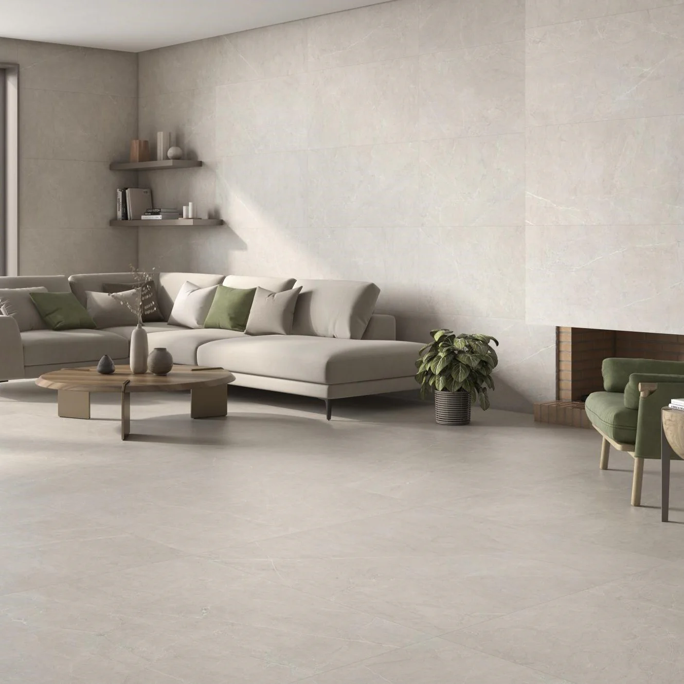 Glebe Polished Perla Rectangular Tile