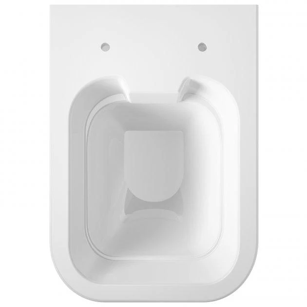 Grace Wall Hung Rimless Pan C/W Soft Close Seat - Image 2