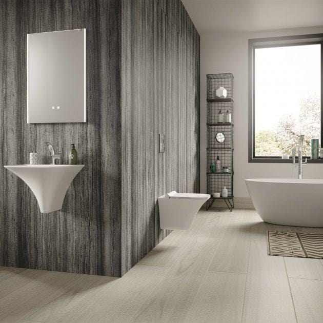 Grace Wall Hung Rimless Pan C/W Soft Close Seat - Image 3