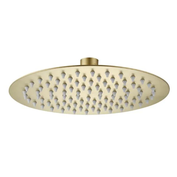Hadley L Shape Shower Bathroom Suite - Brushed Brass - 1500 - Image 11