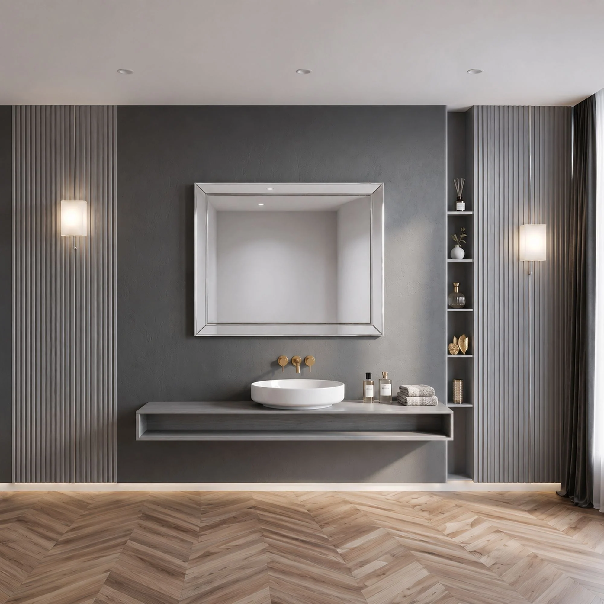Renaissance Bevelled Rectangular Mirror 500 x 700mm - Image 2