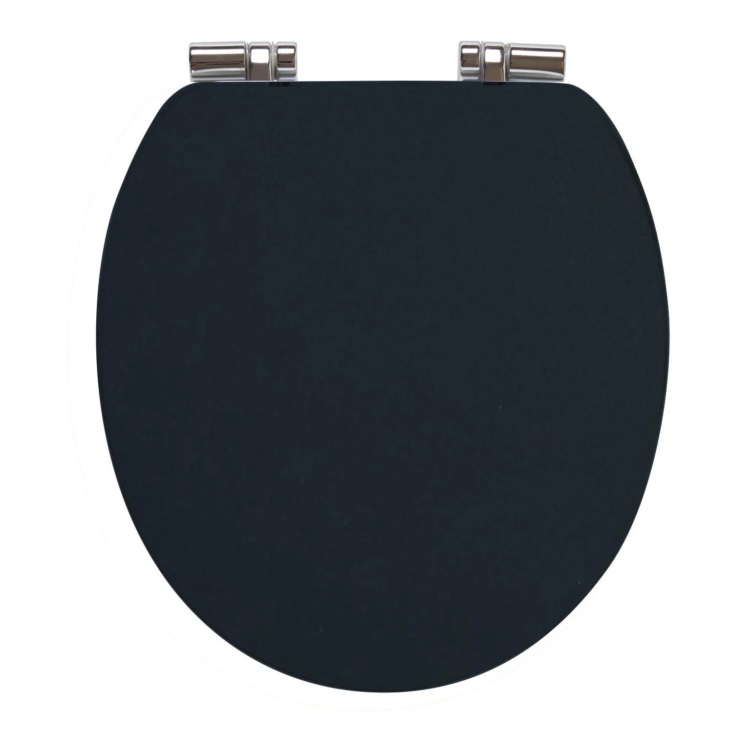 Holborn Seat Matt Black – Chrome Hinge
